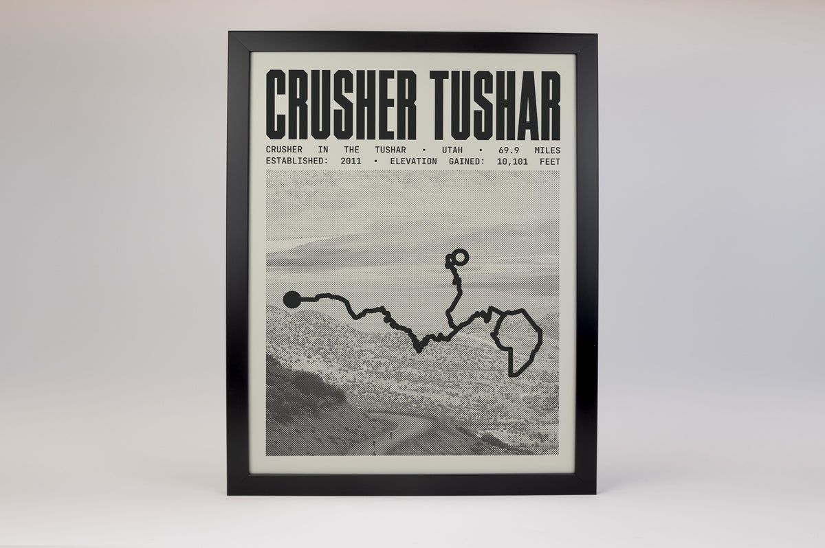 Crusher in the Tushar - 69.9 Miles Poster