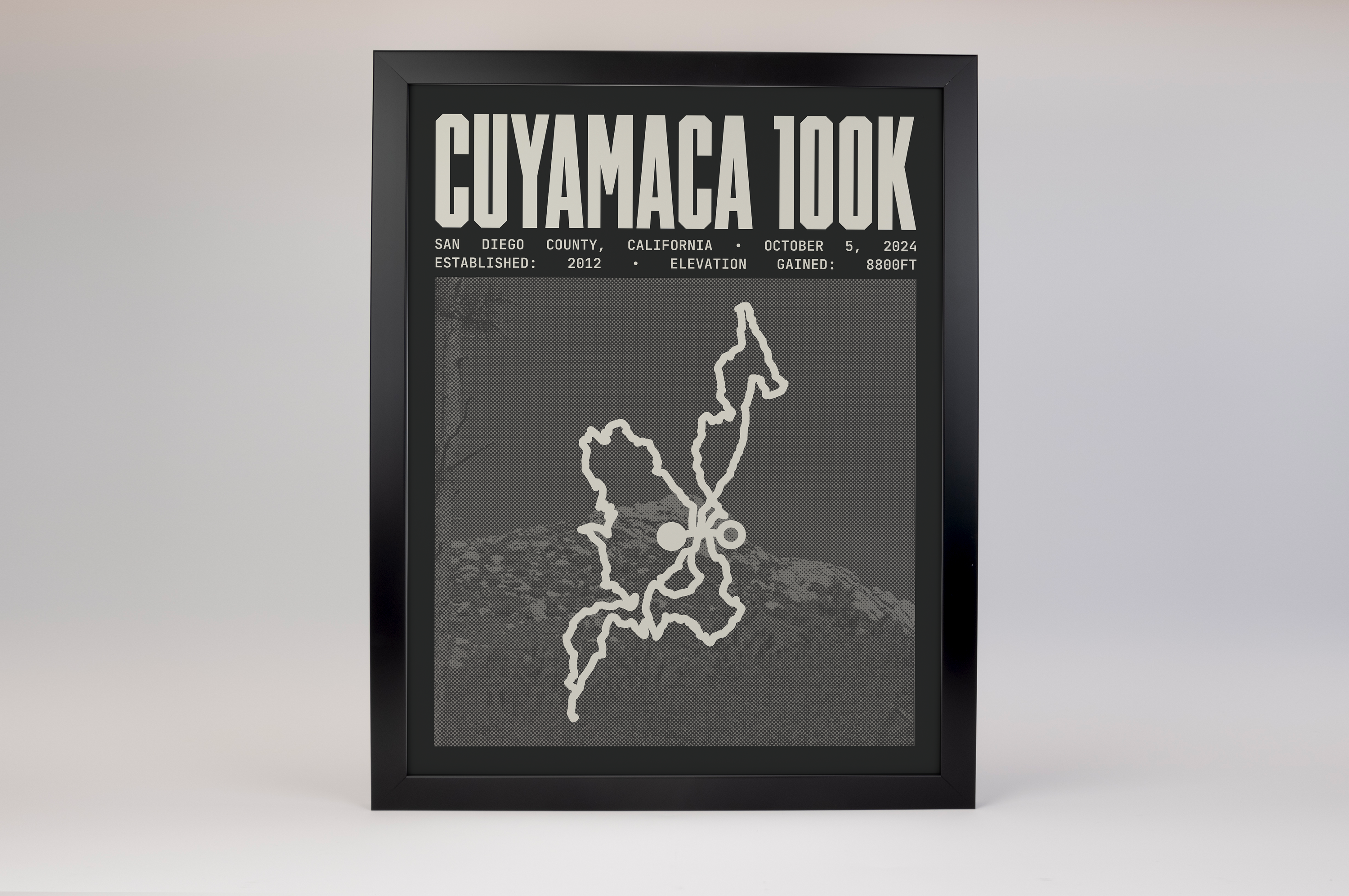 Cuyamaca 100 Endurance Run Poster