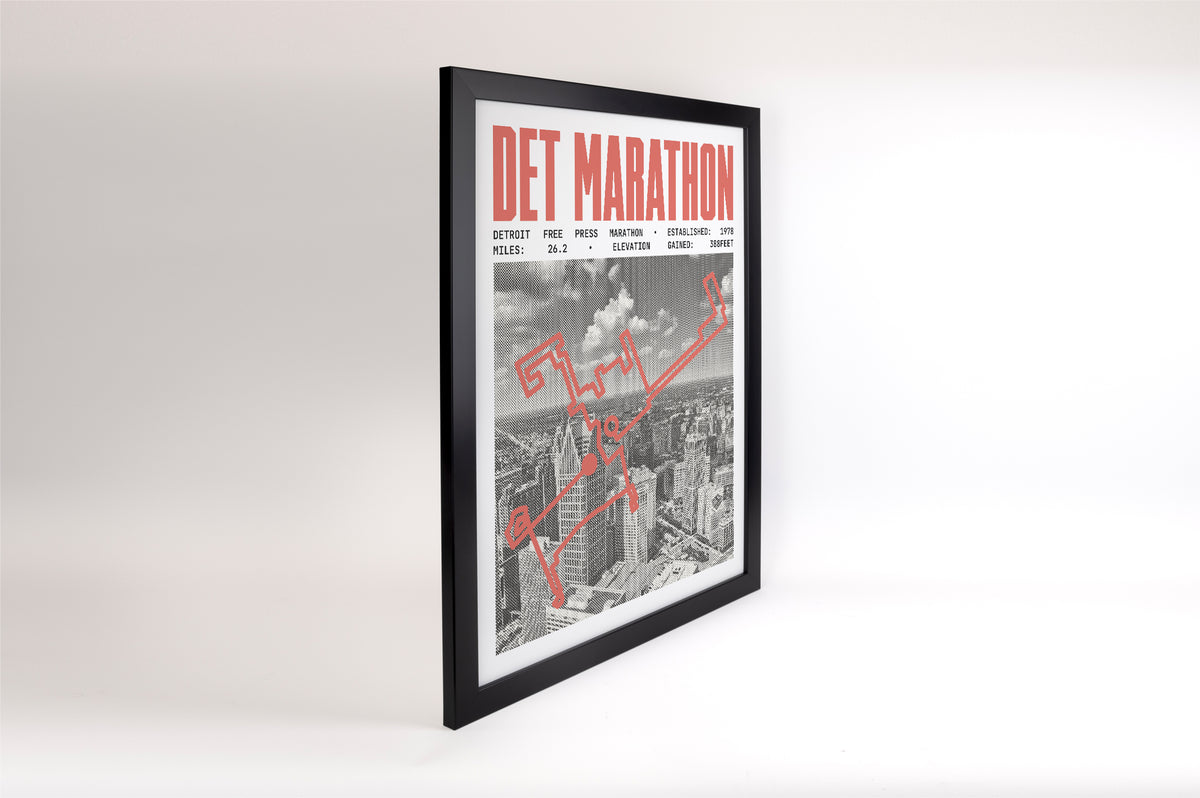 Detroit Free Press Marathon Poster V3