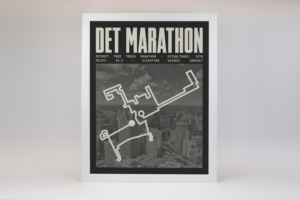 Detroit Free Press Marathon Poster V3