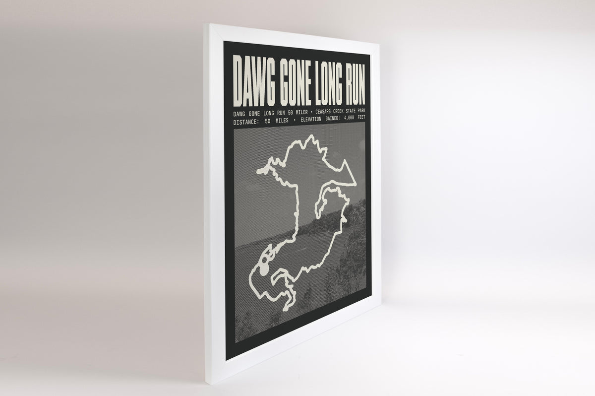 Dawg Gone Long Run 50 Miler Poster