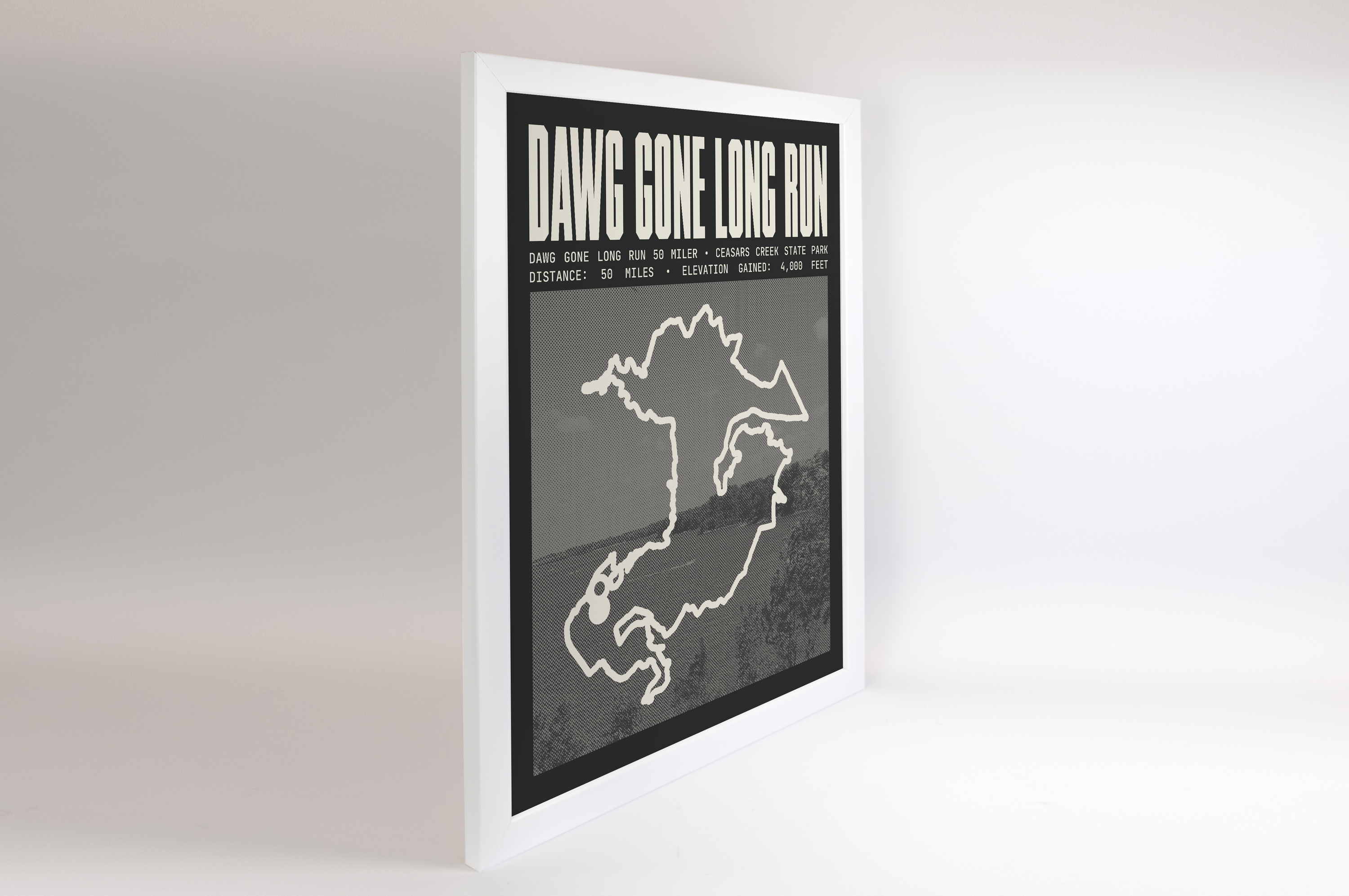 Dawg Gone Long Run 50 Miler Poster