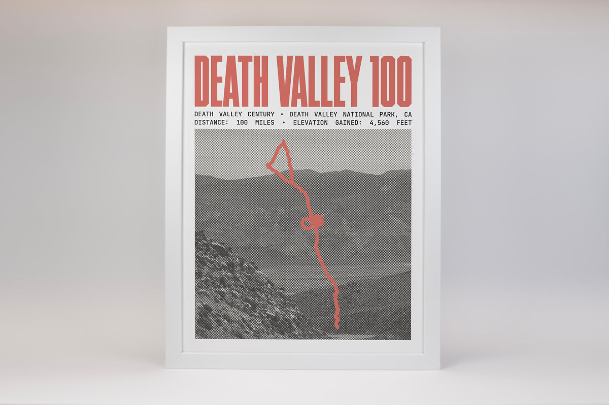 Death Valley Century - 100 Miles Poster