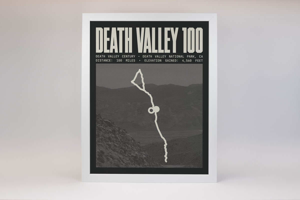 Death Valley Century - 100 Miles Poster