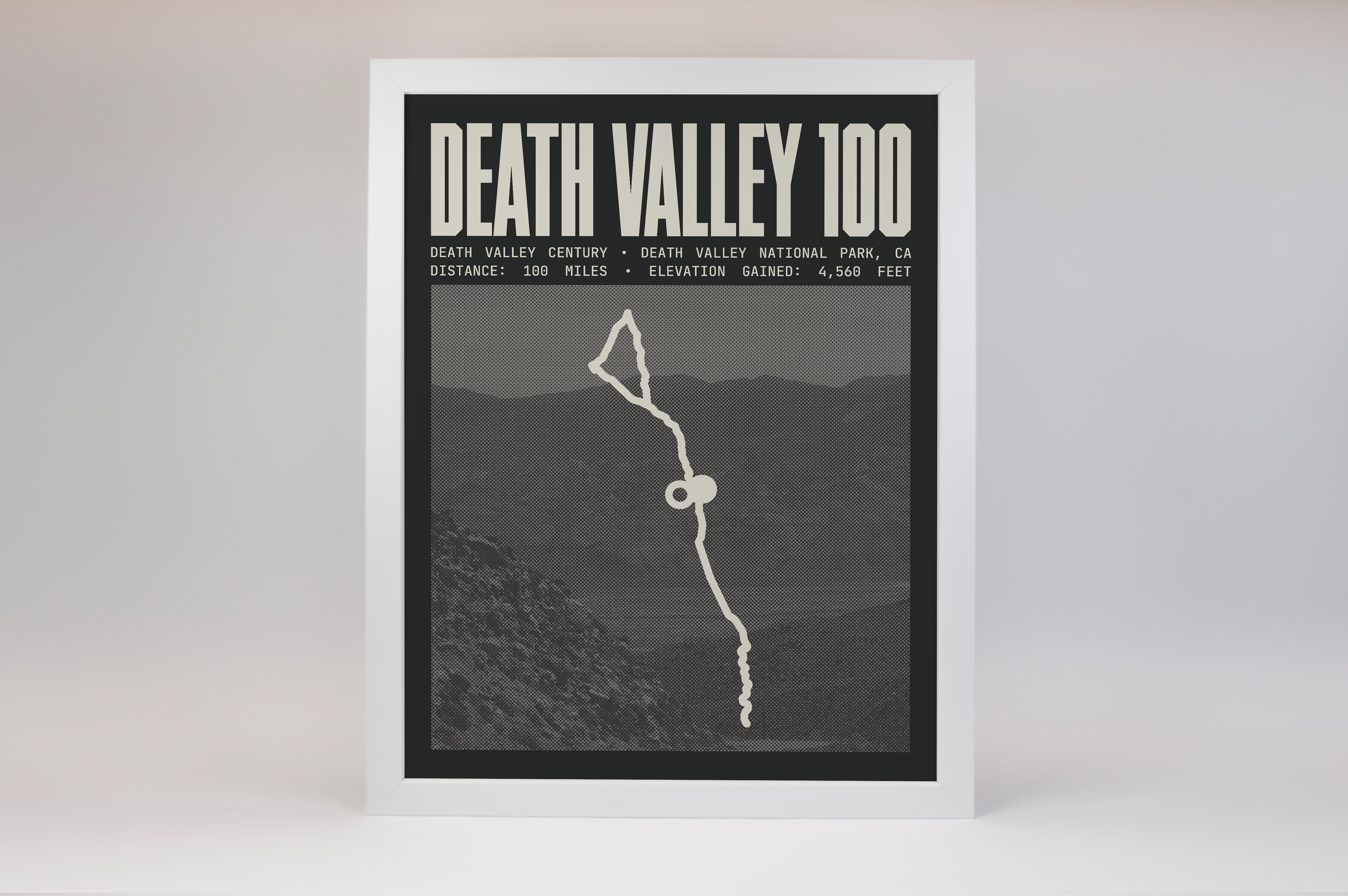 Death Valley Century - 100 Miles Poster