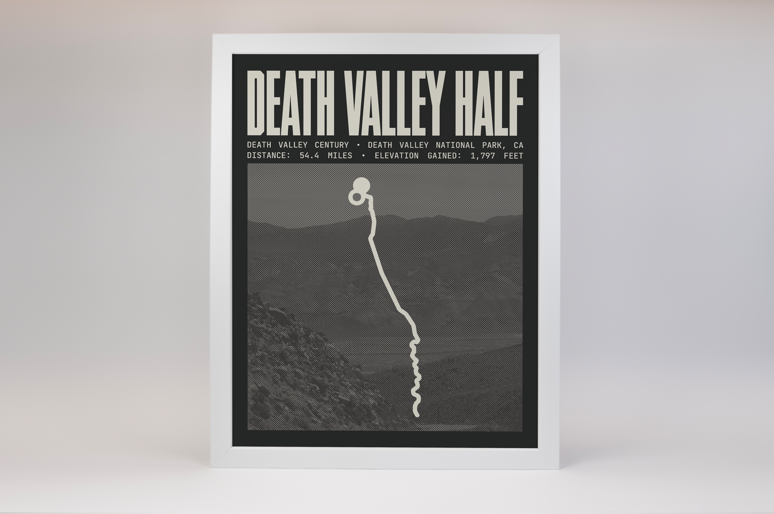 Death Valley Century - Half Century Poster