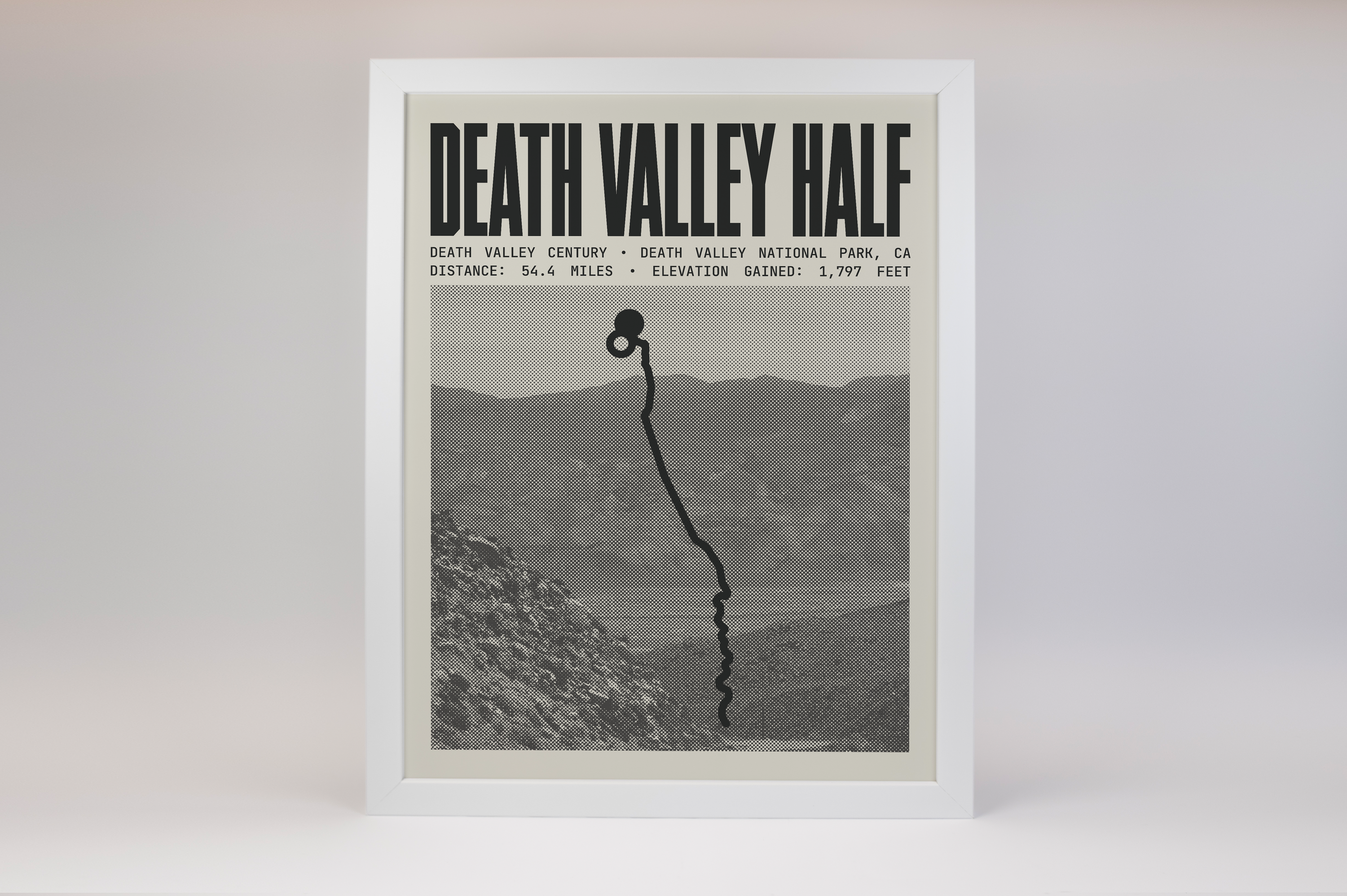 Death Valley Century - Half Century Poster