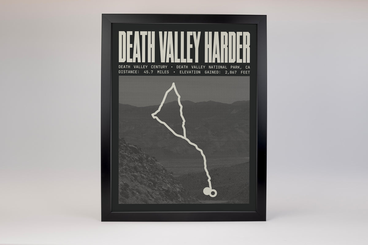 Death Valley Century - Harder Half Poster