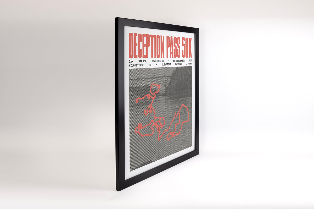Deception Pass 50k Endurance Run Poster