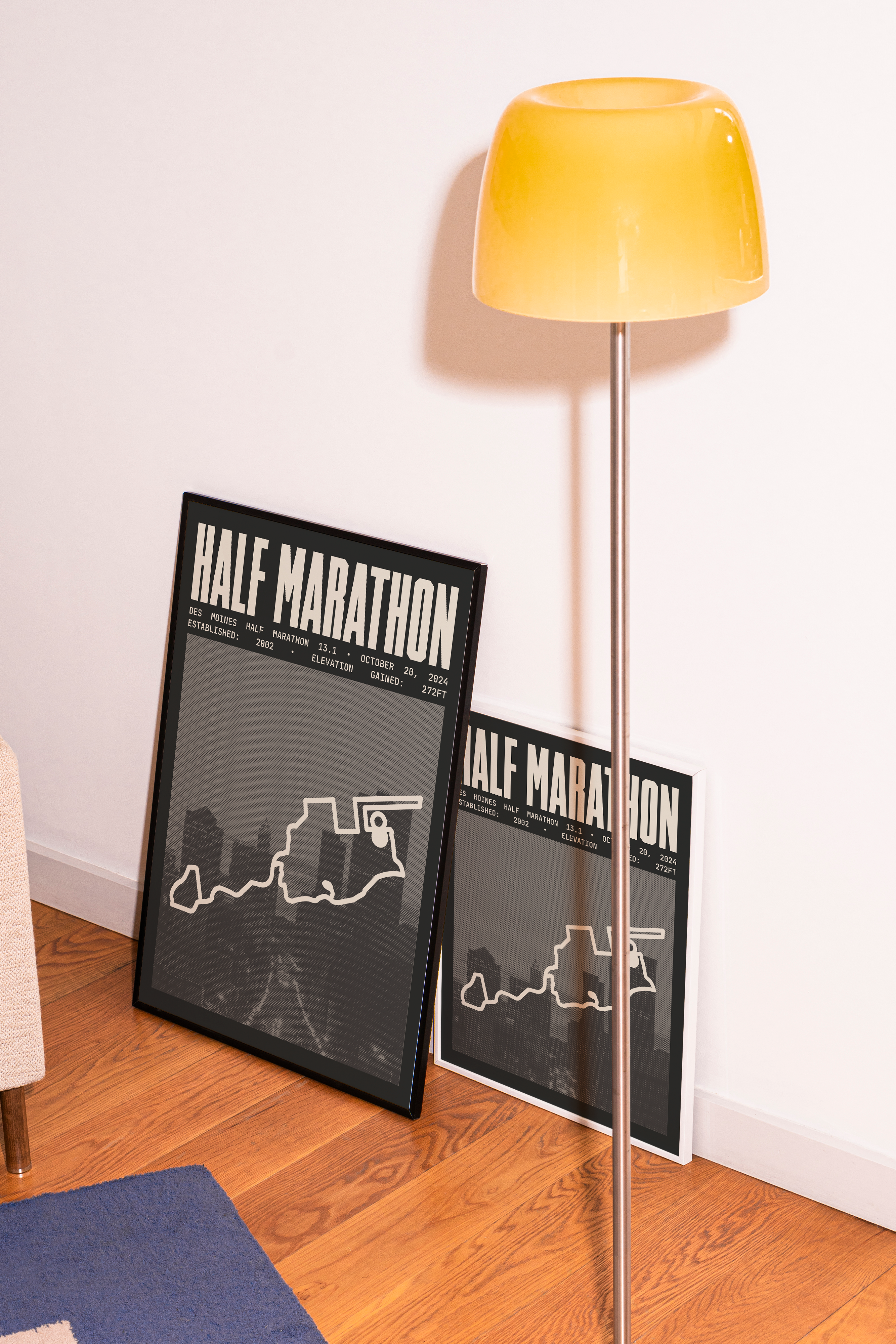 Des Moines Half-Marathon Poster