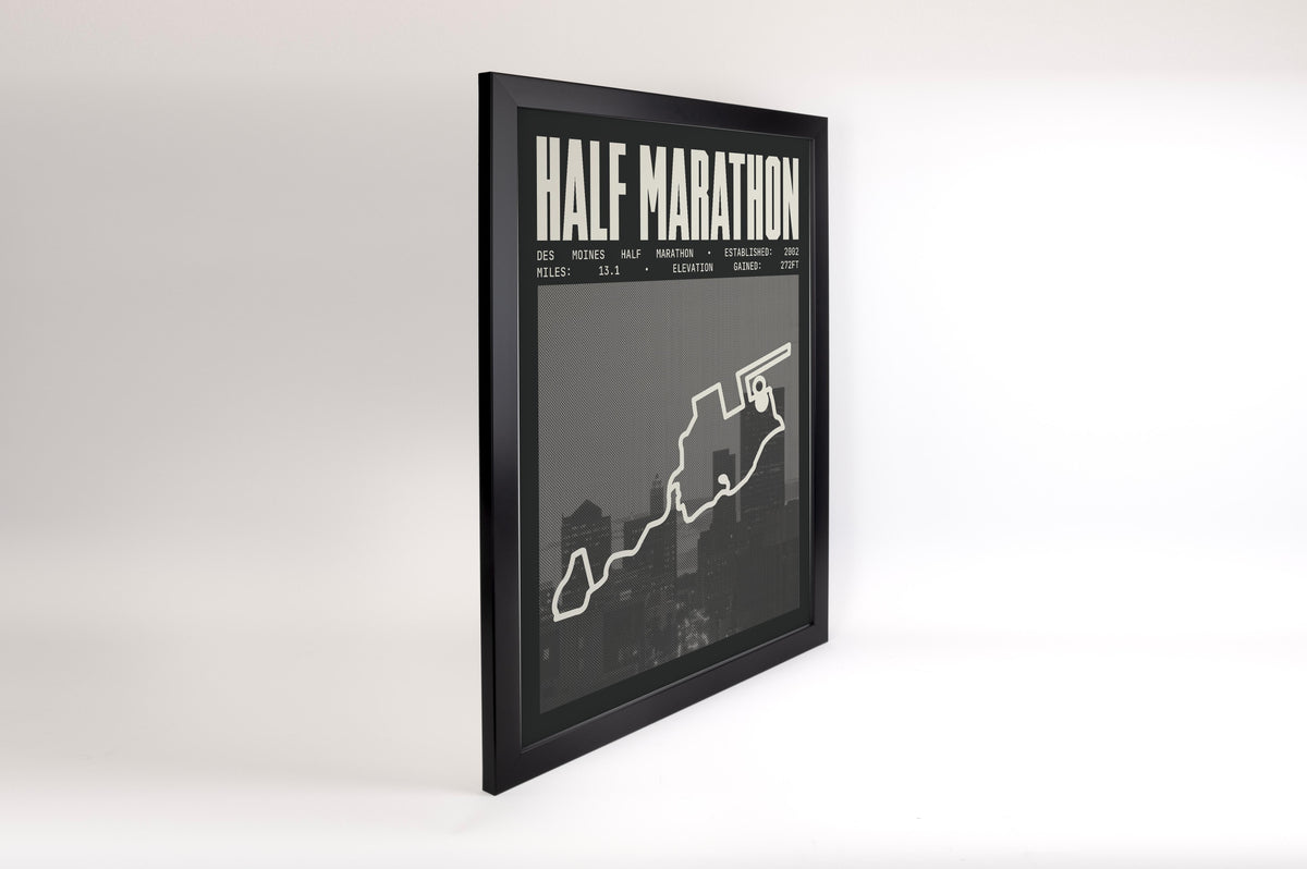 Des Moines Half-Marathon Poster