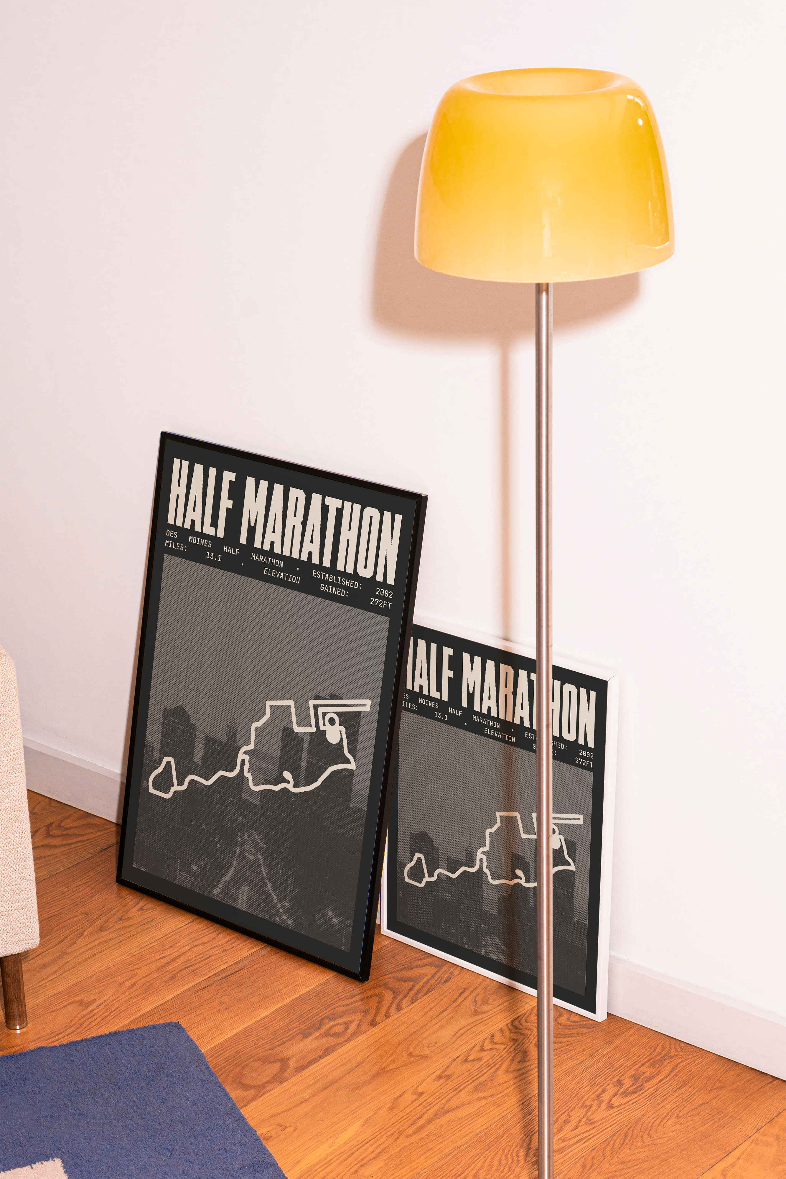 Des Moines Half-Marathon Poster