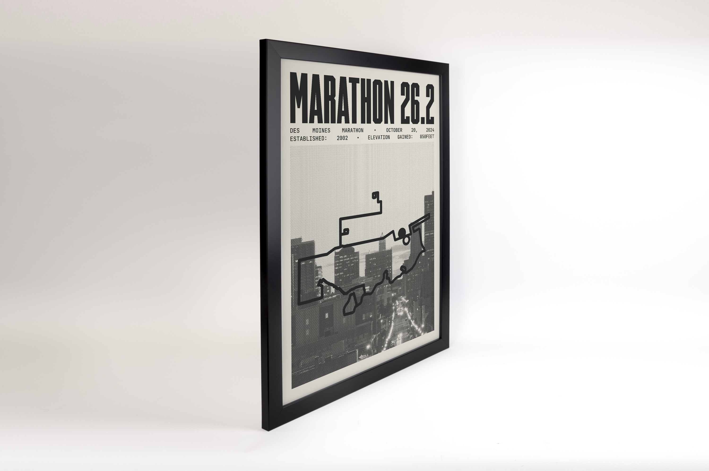 Des Moines Marathon Poster