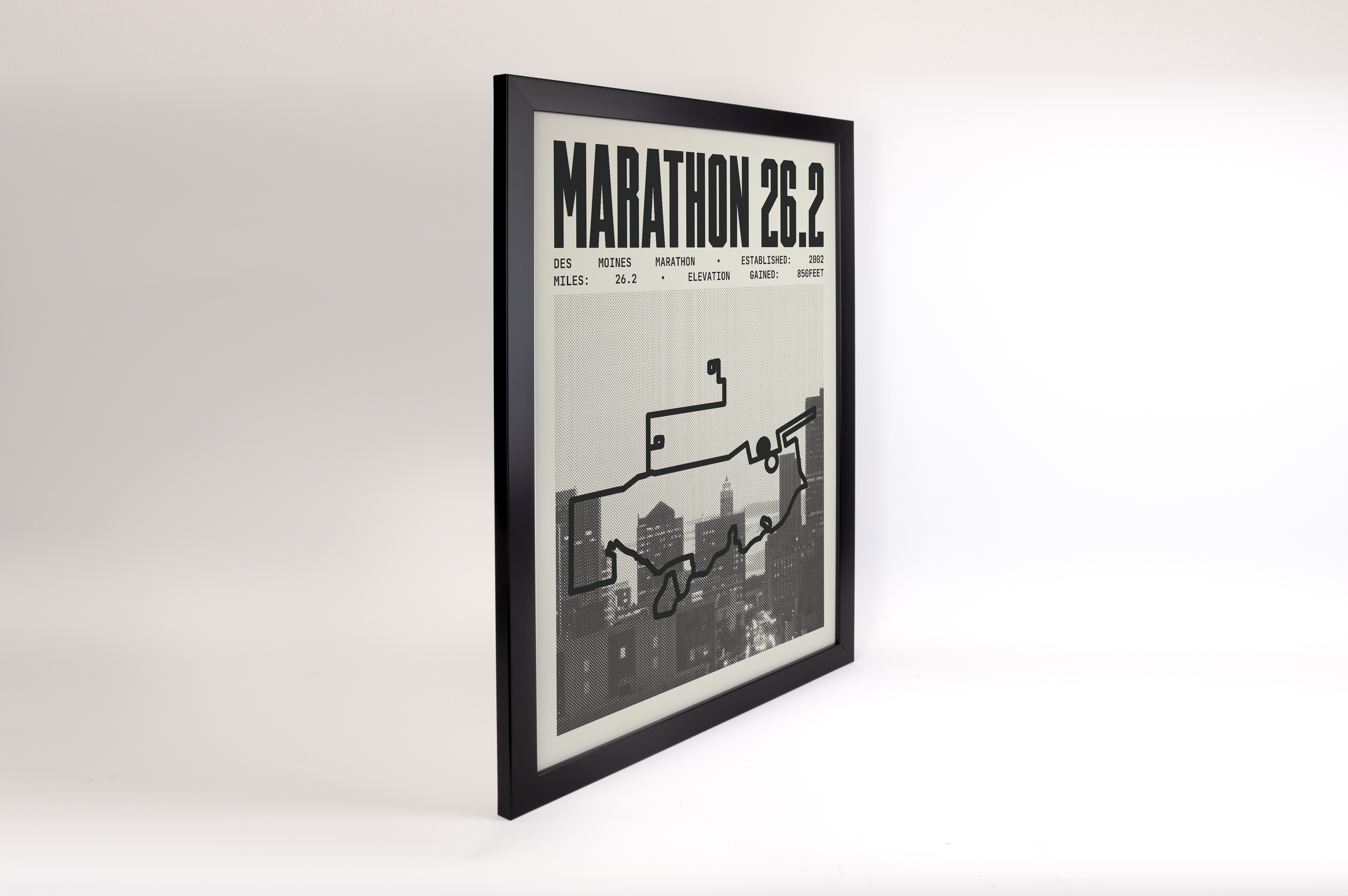 Des Moines Marathon Poster