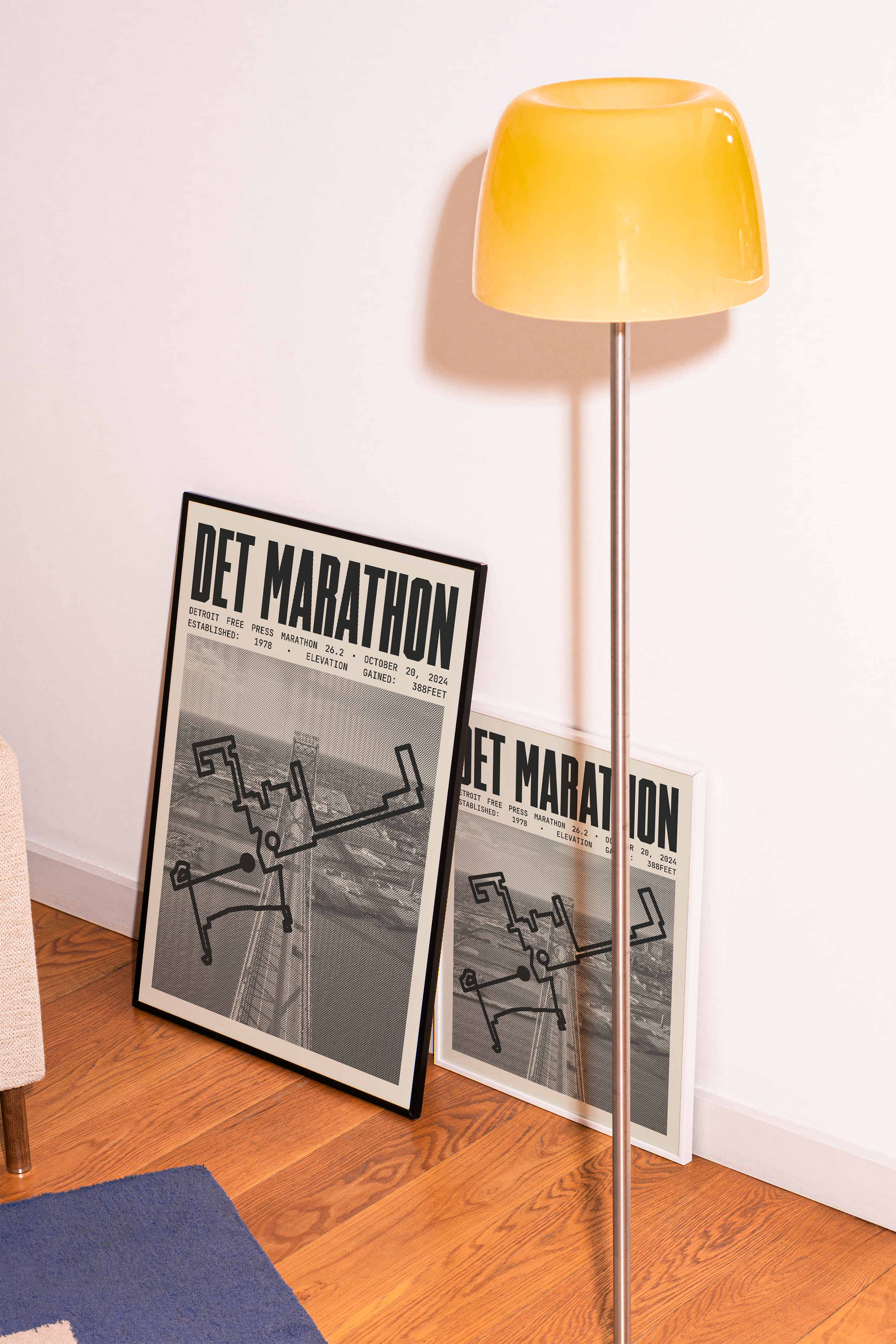 Detroit Free Press Marathon Poster V2