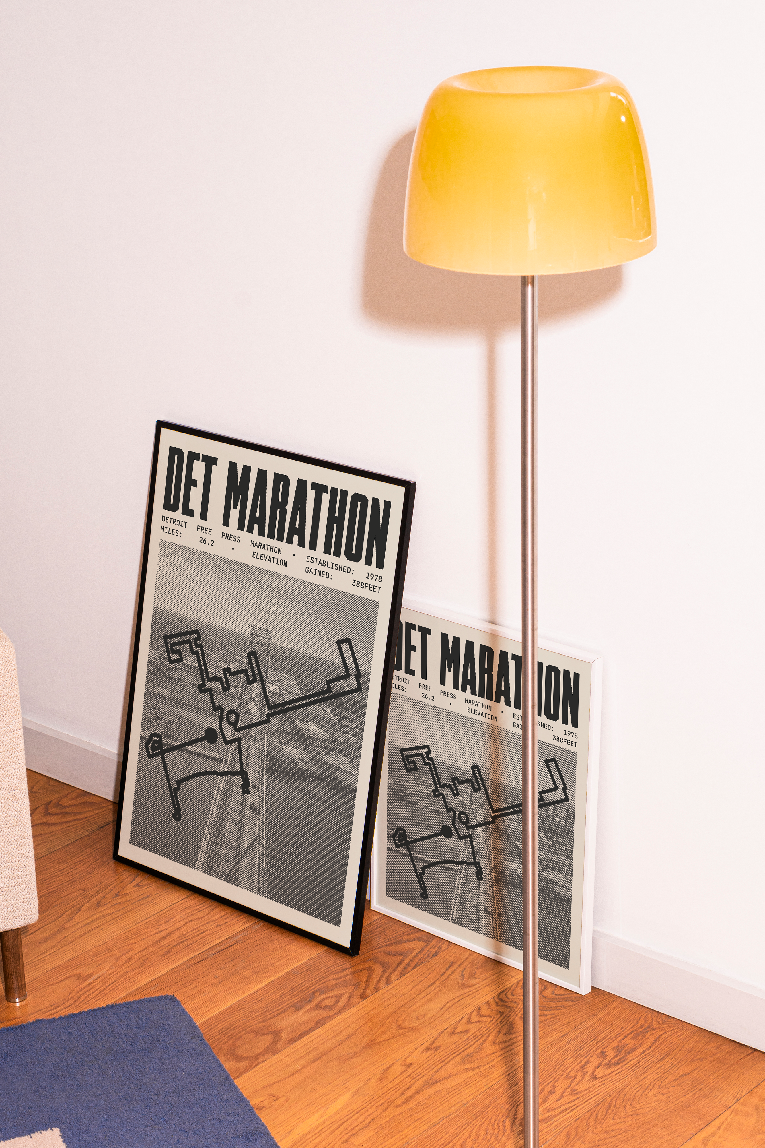 Detroit Free Press Marathon Poster V2