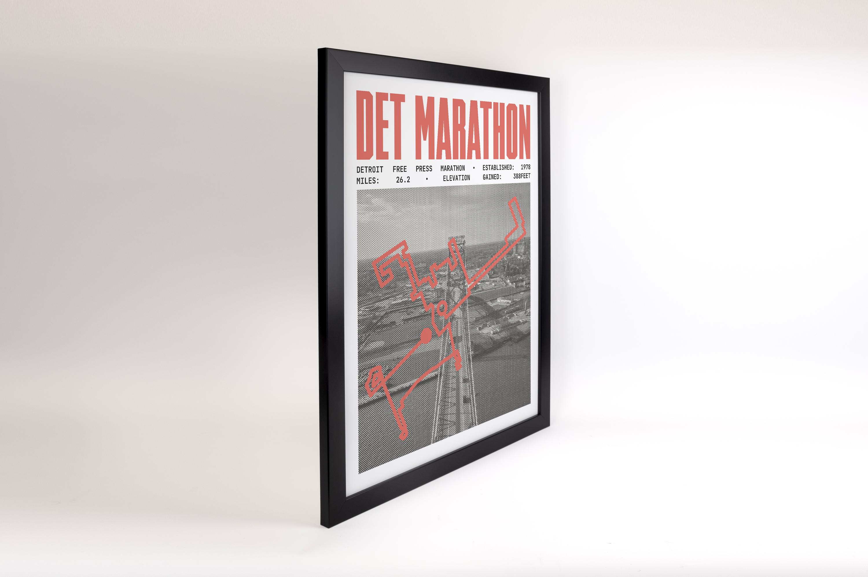 Detroit Free Press Marathon Poster V2