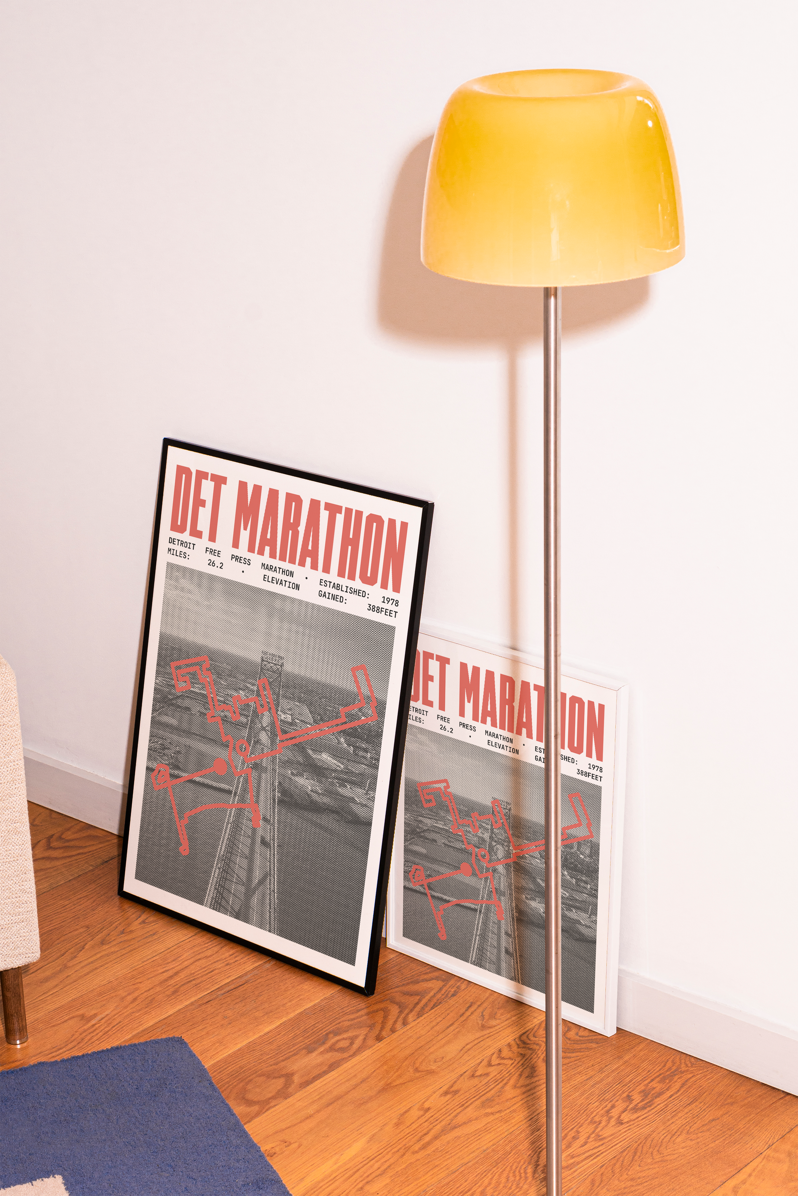 Detroit Free Press Marathon Poster V2