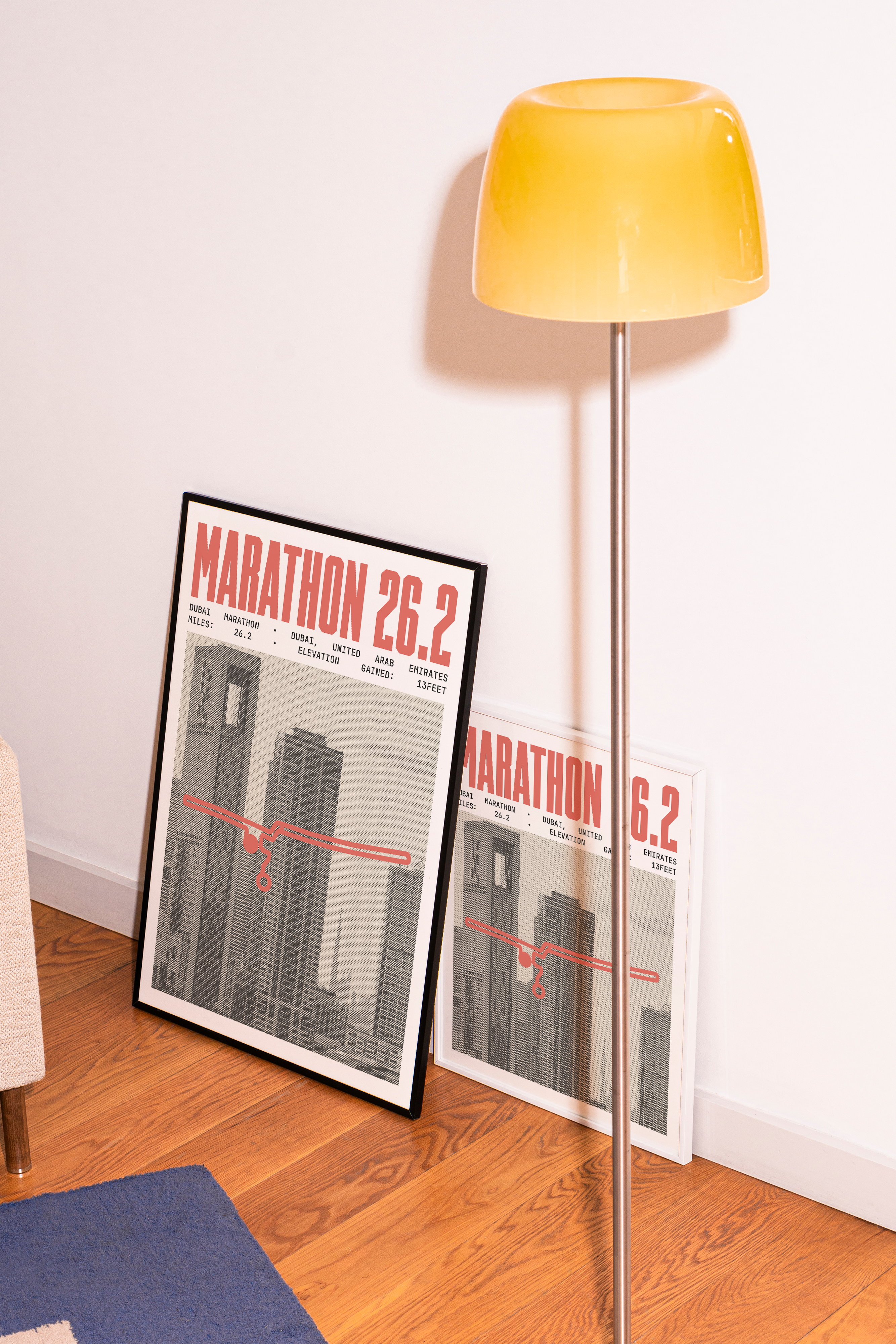 Dubai Marathon Poster