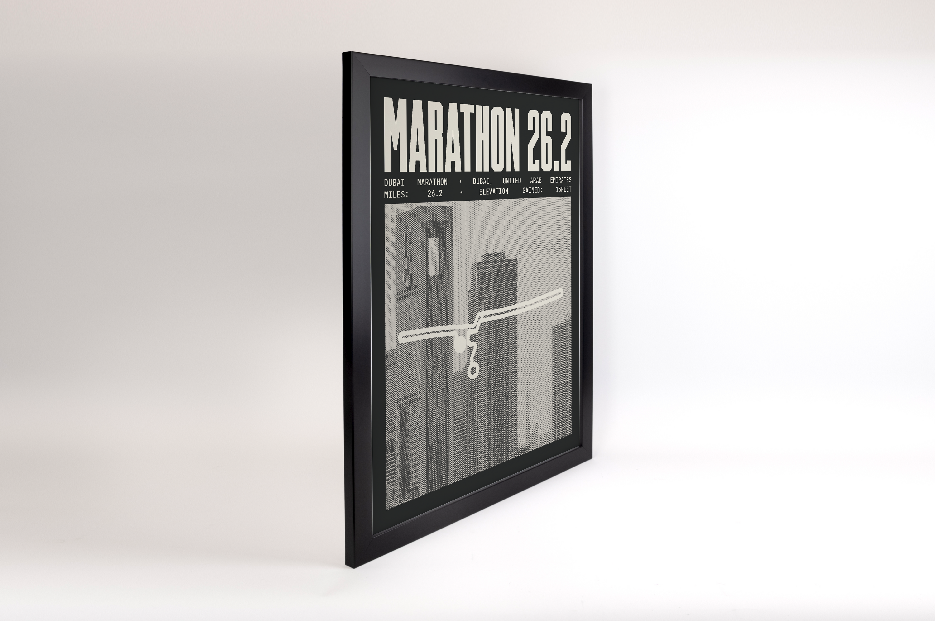 Dubai Marathon Poster