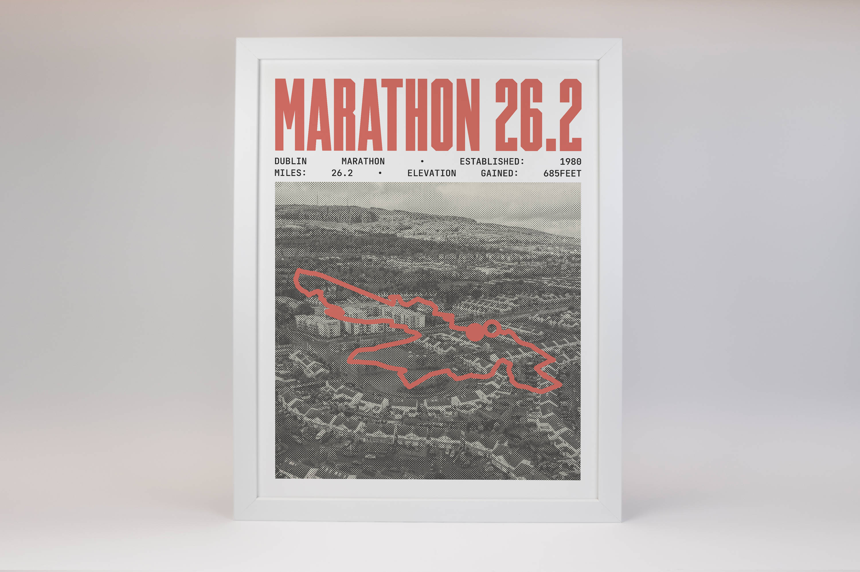 Dublin Marathon Poster