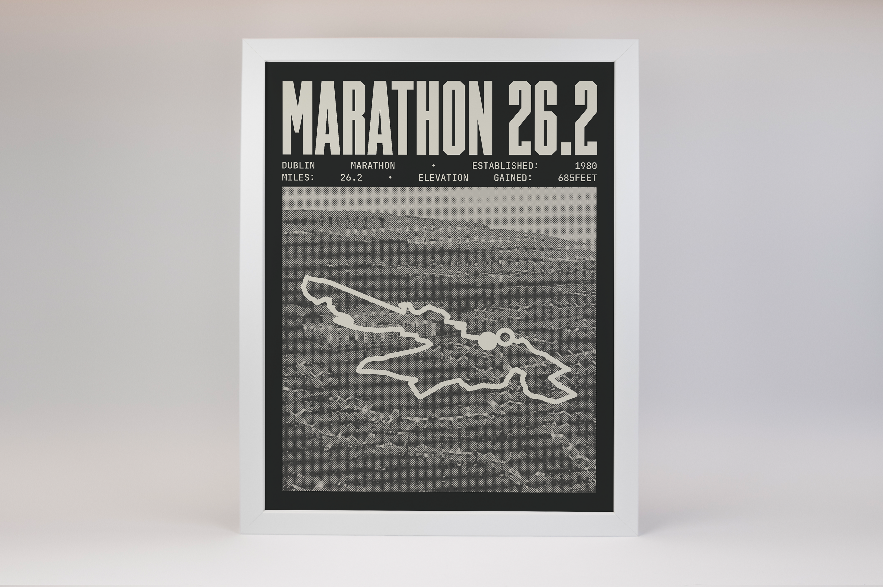 Dublin Marathon Poster