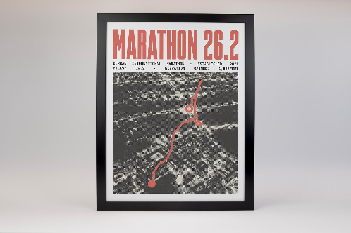 Durban International Marathon Poster