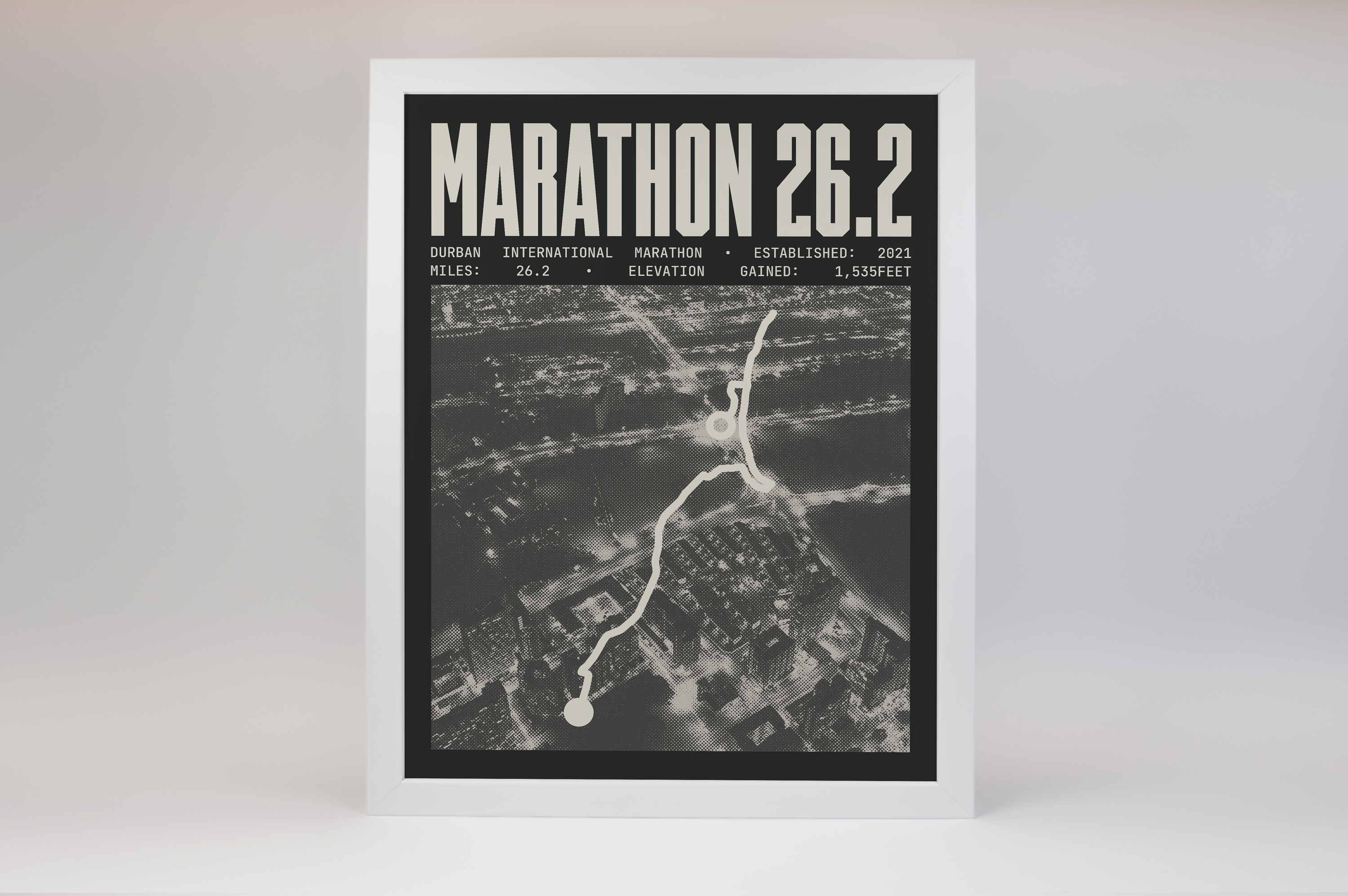 Durban International Marathon Poster
