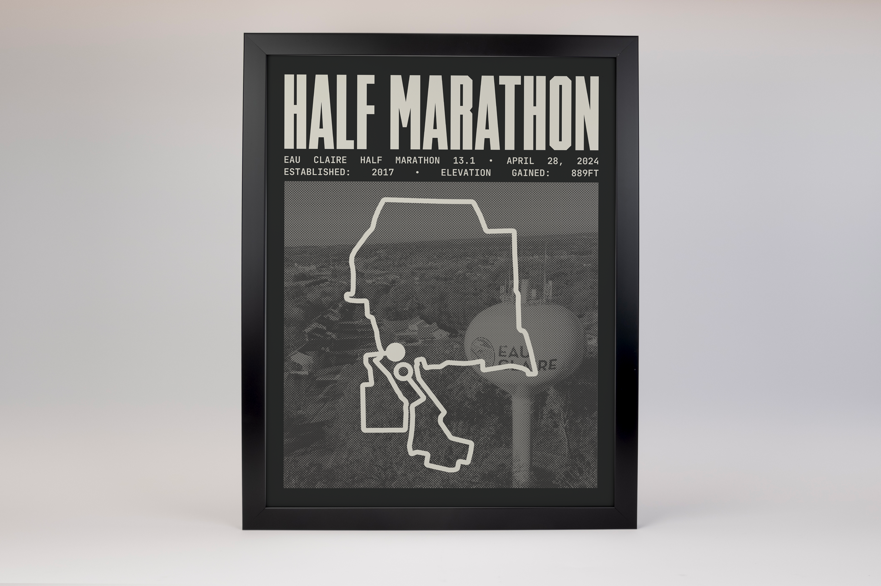 Eau Claire Half-Marathon Poster