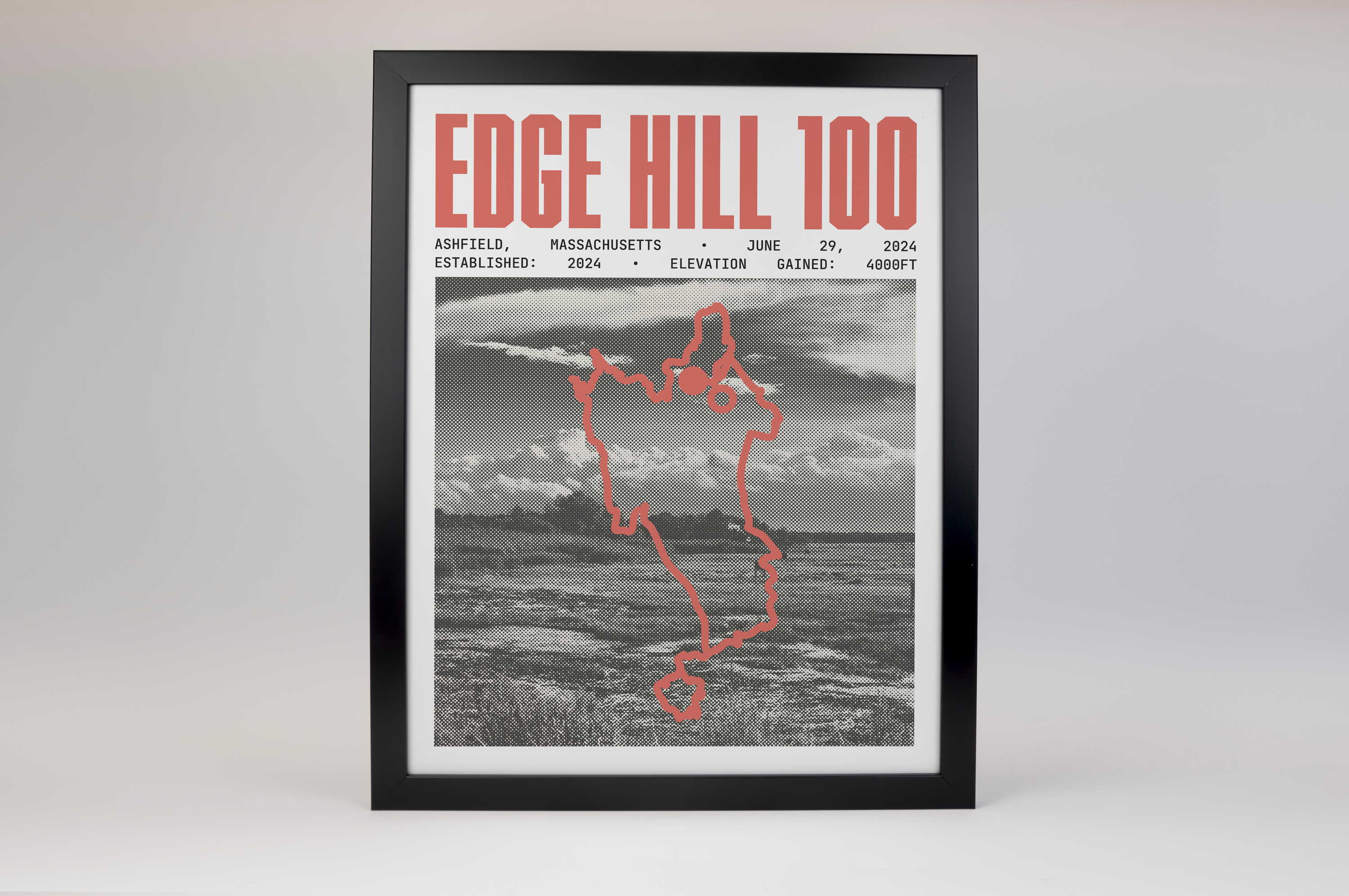 Edge Hill 100 Endurance Run Poster