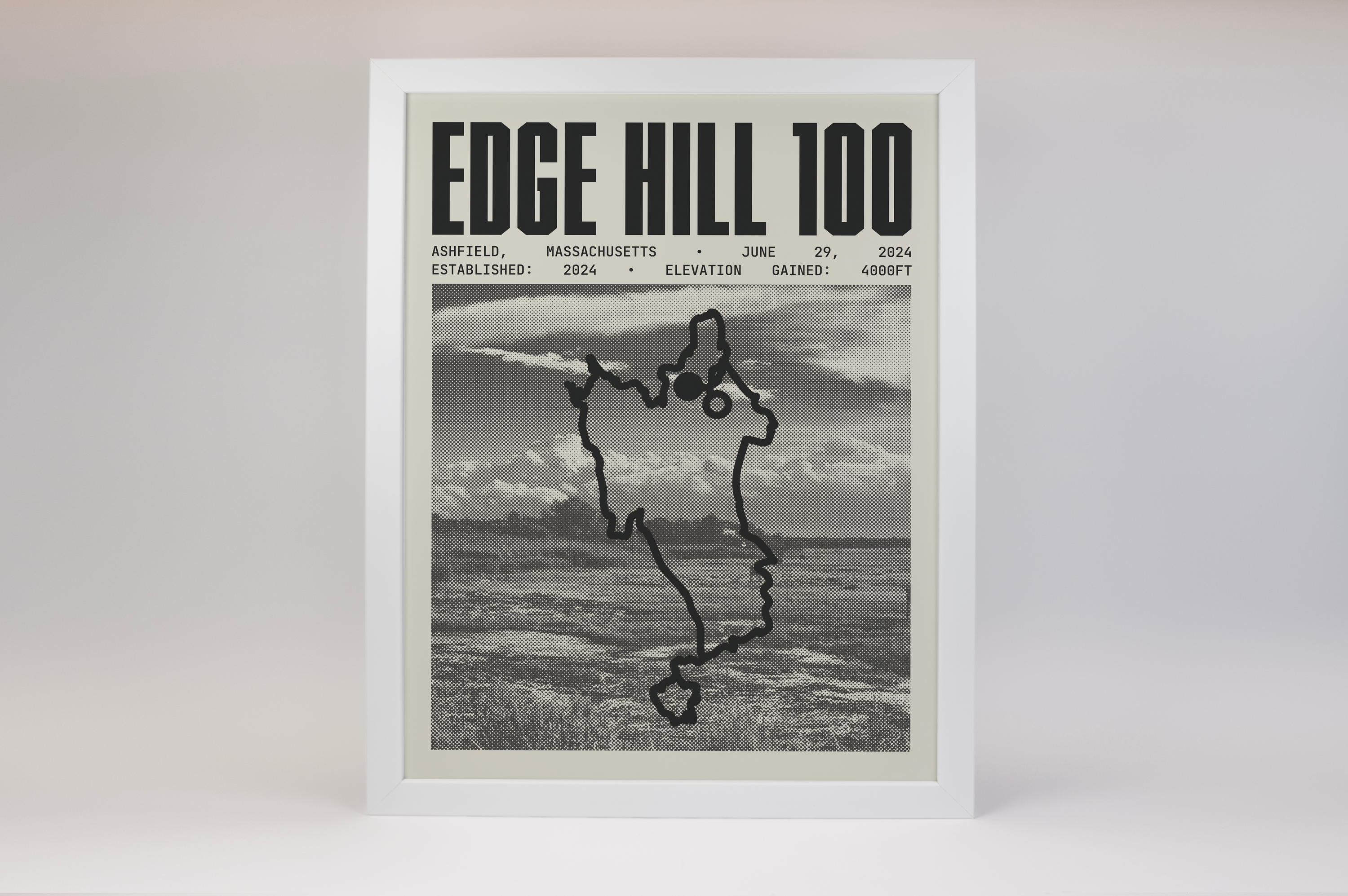 Edge Hill 100 Endurance Run Poster