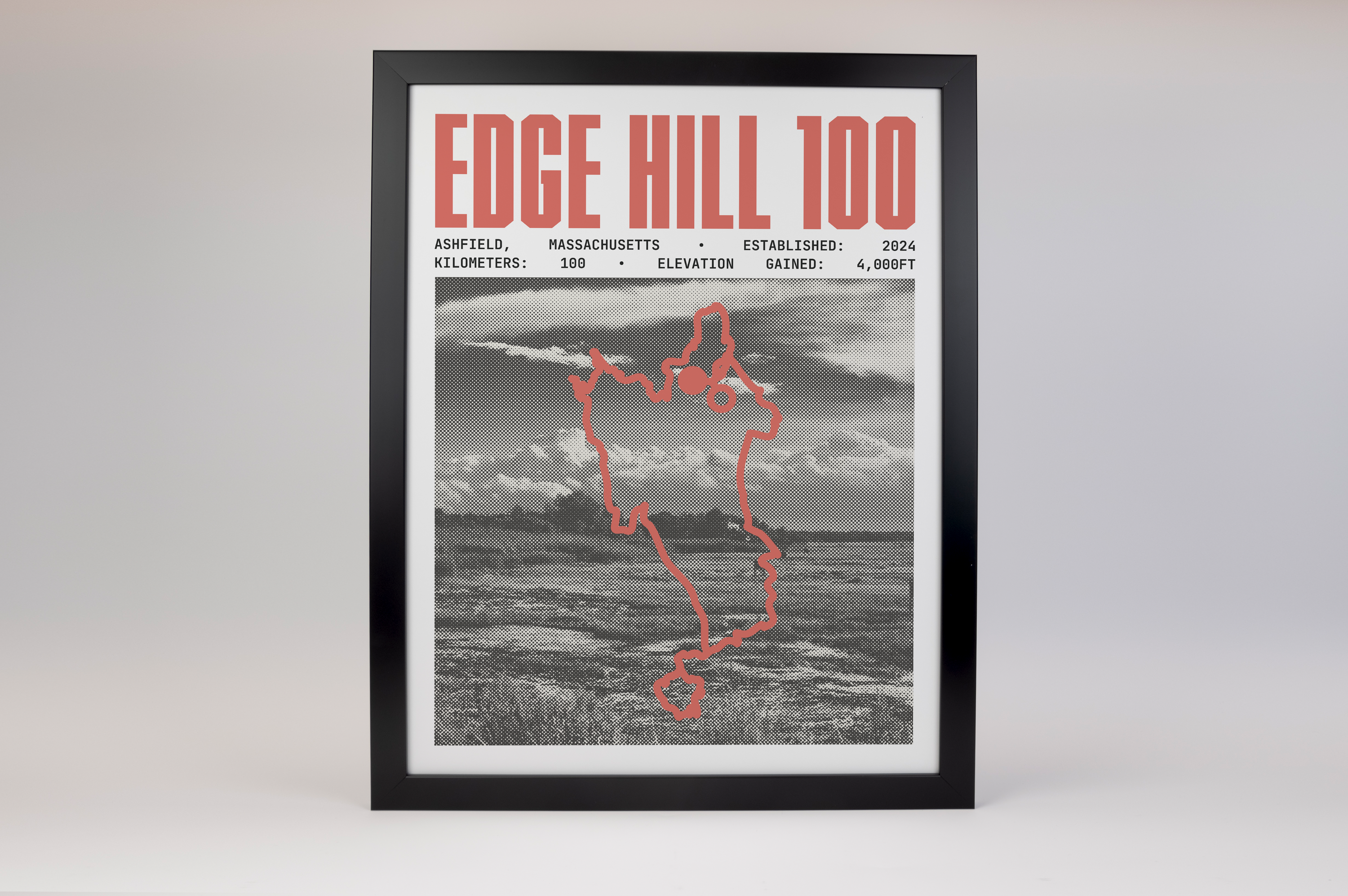 Edge Hill 100 Endurance Run Poster