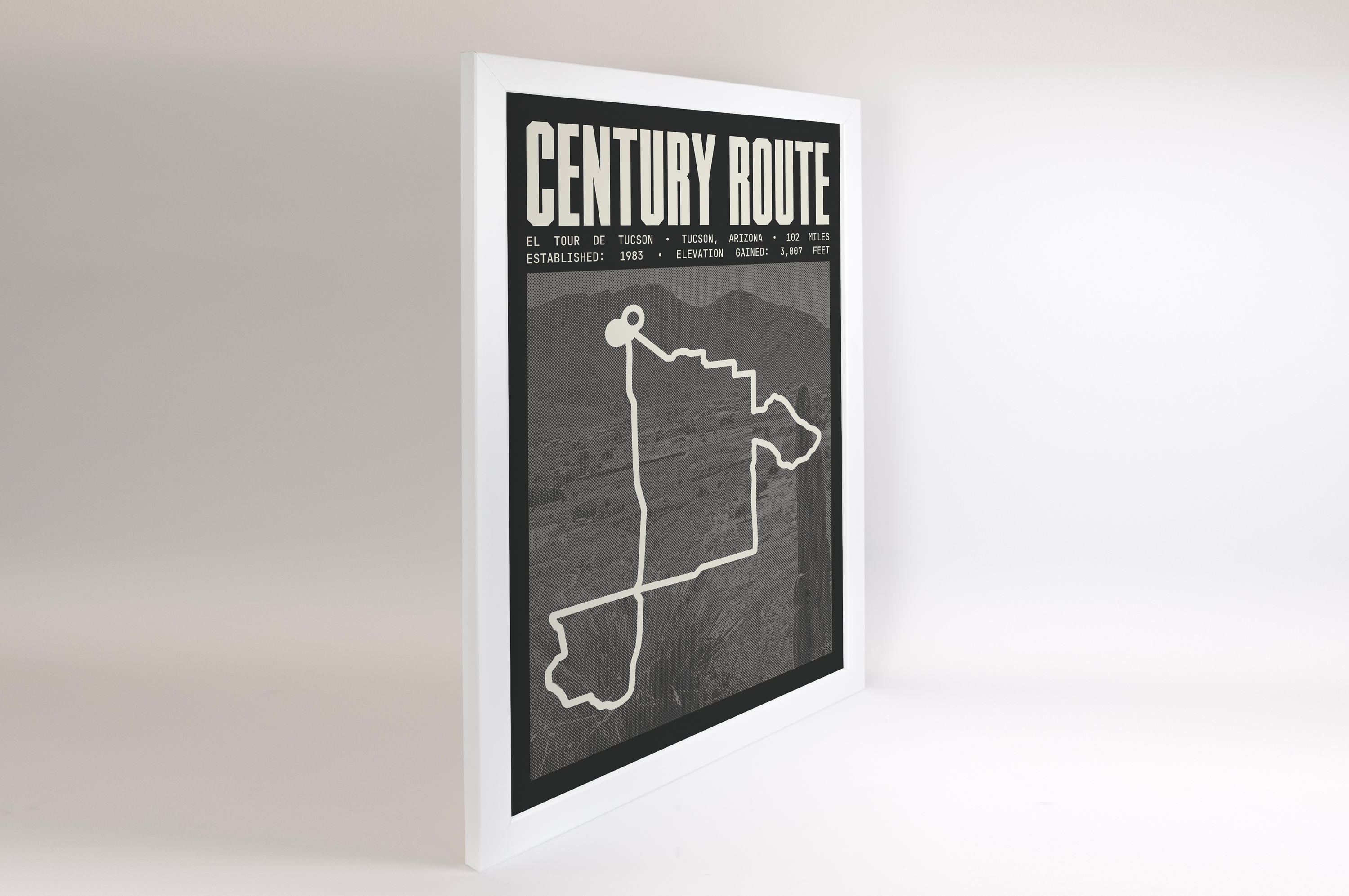 El Tour de Tucson - 102 Mile Poster