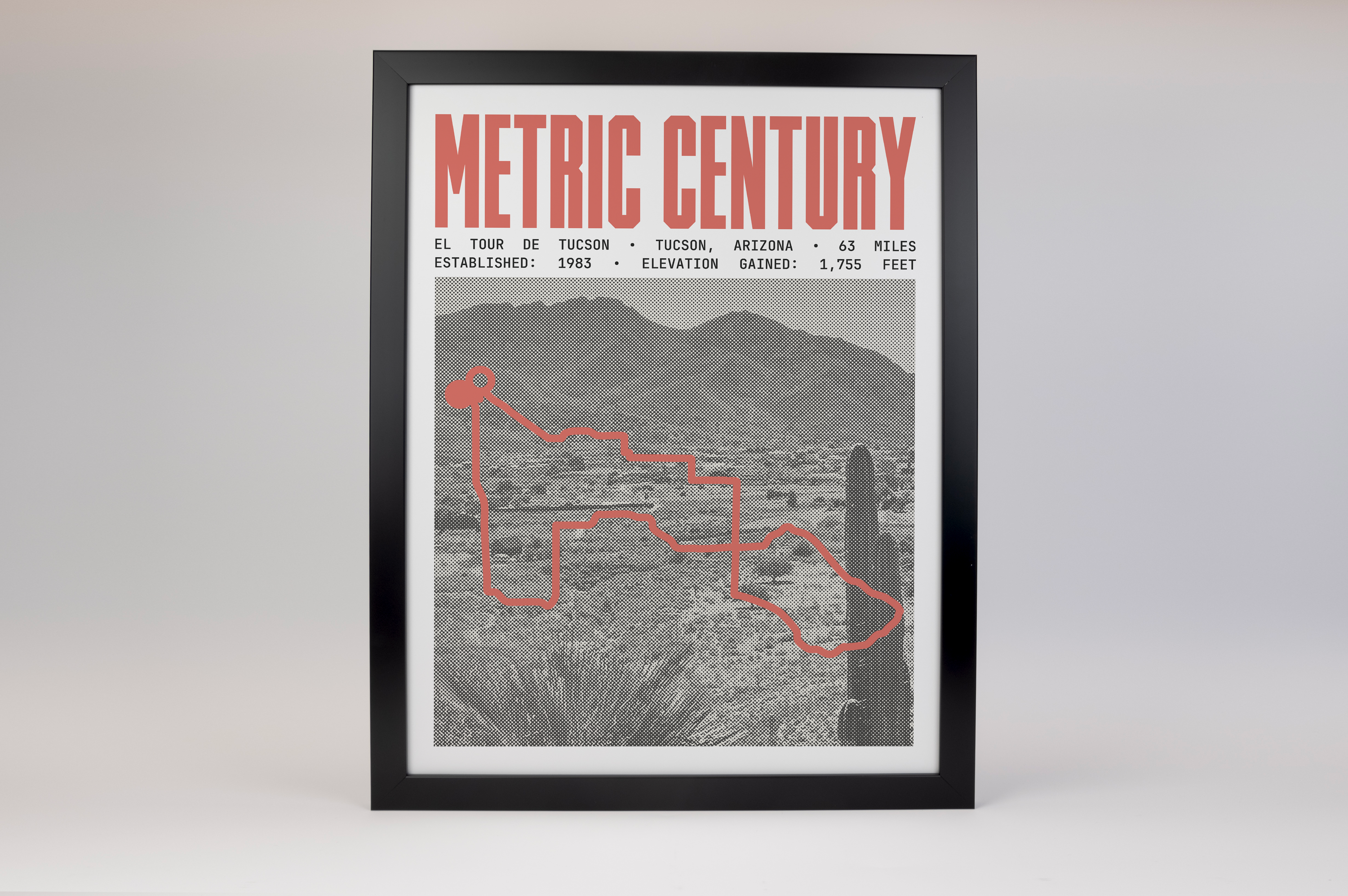 El Tour de Tucson - 63 Mile Poster
