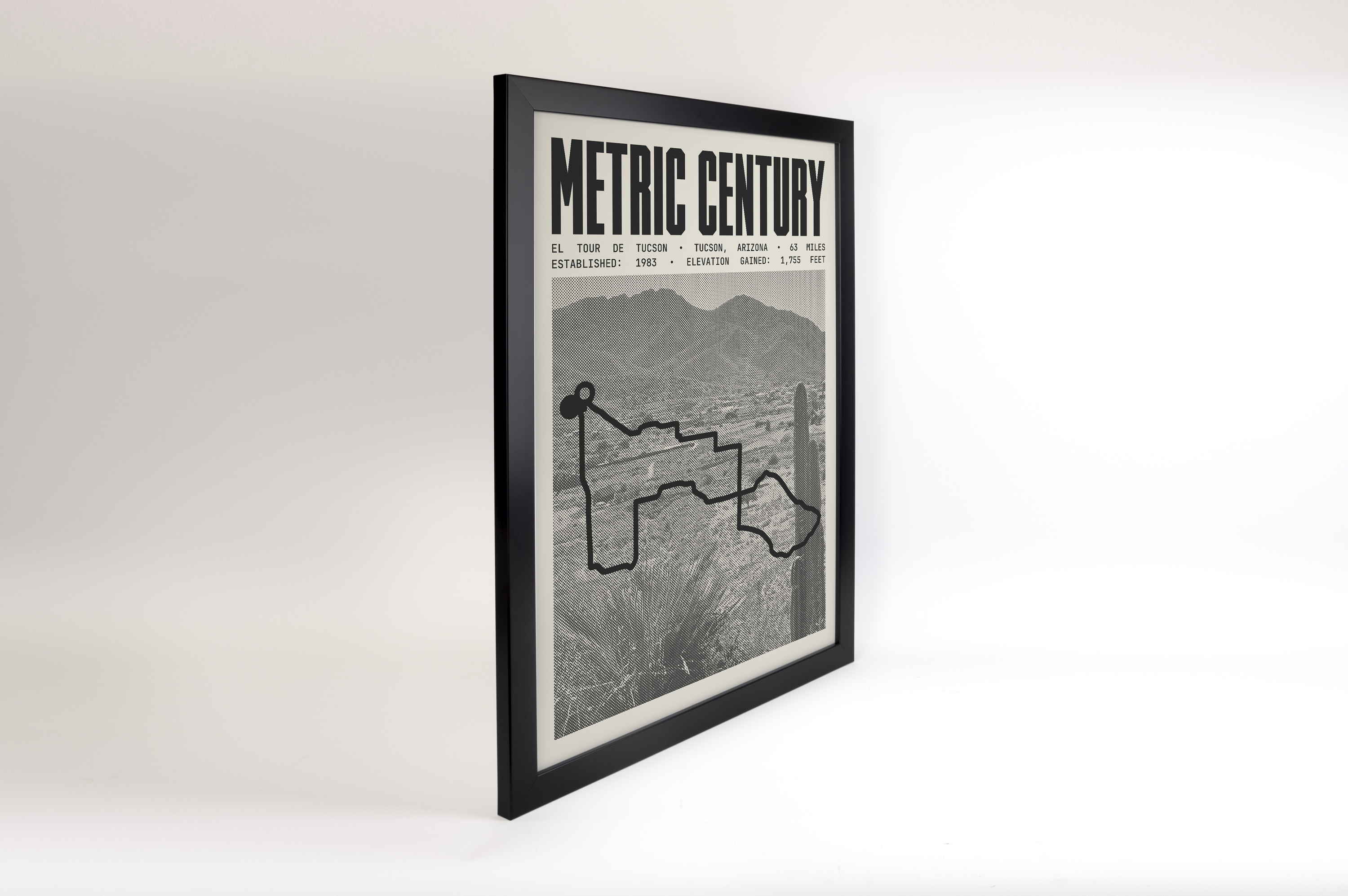 El Tour de Tucson - 63 Mile Poster