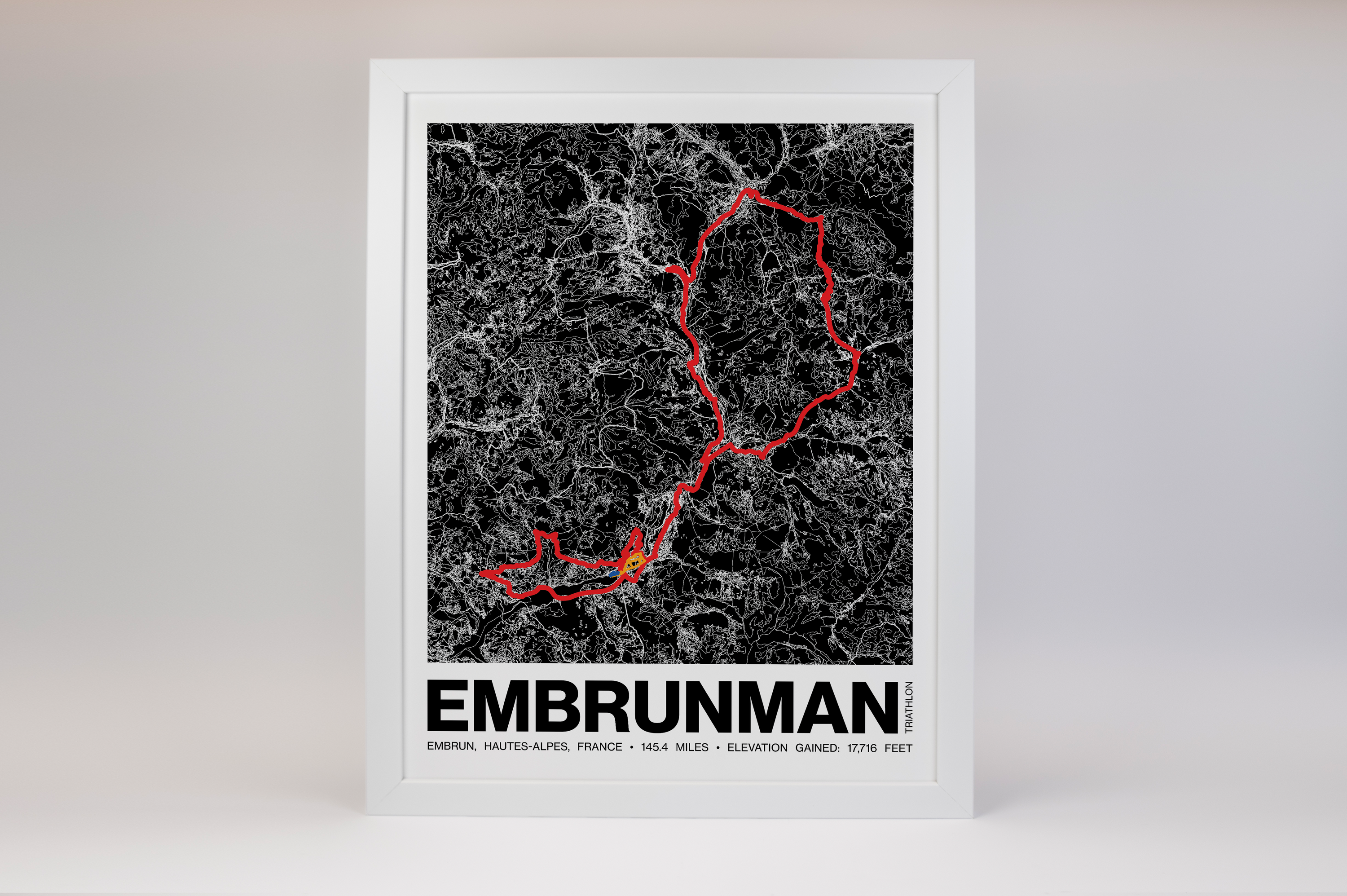 Embrunman Poster - Grid Style