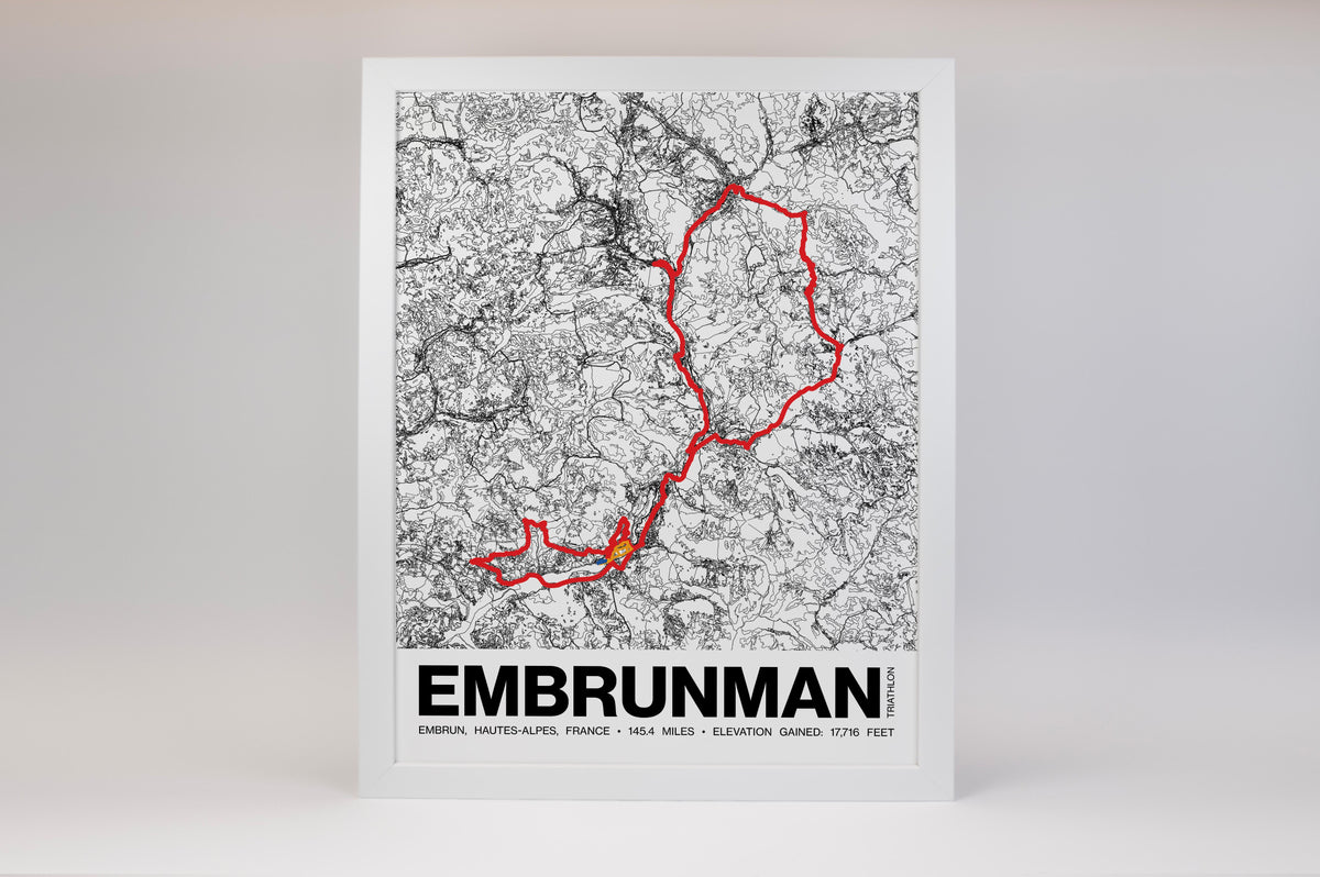 Embrunman Poster - Grid Style