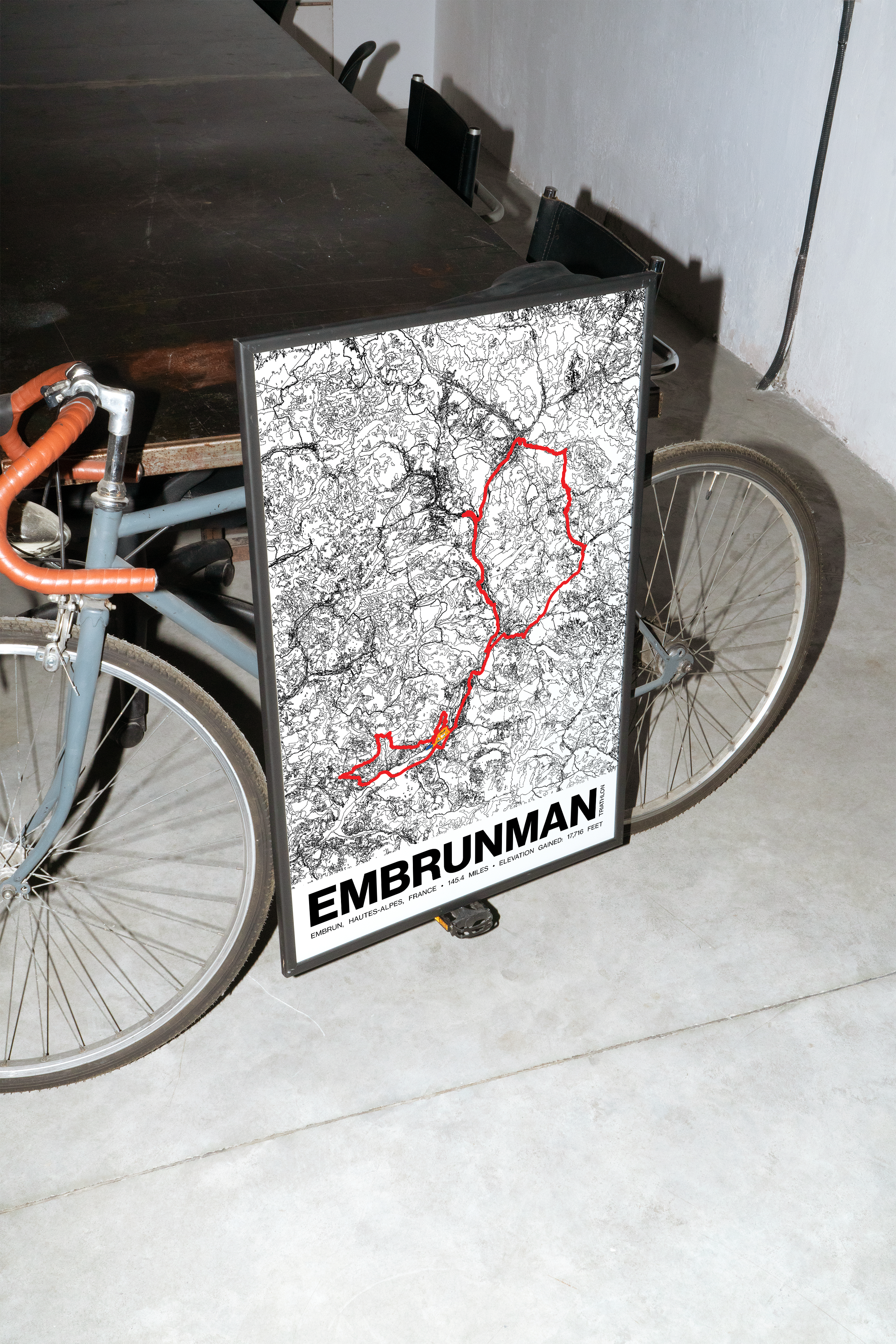 Embrunman Poster - Grid Style