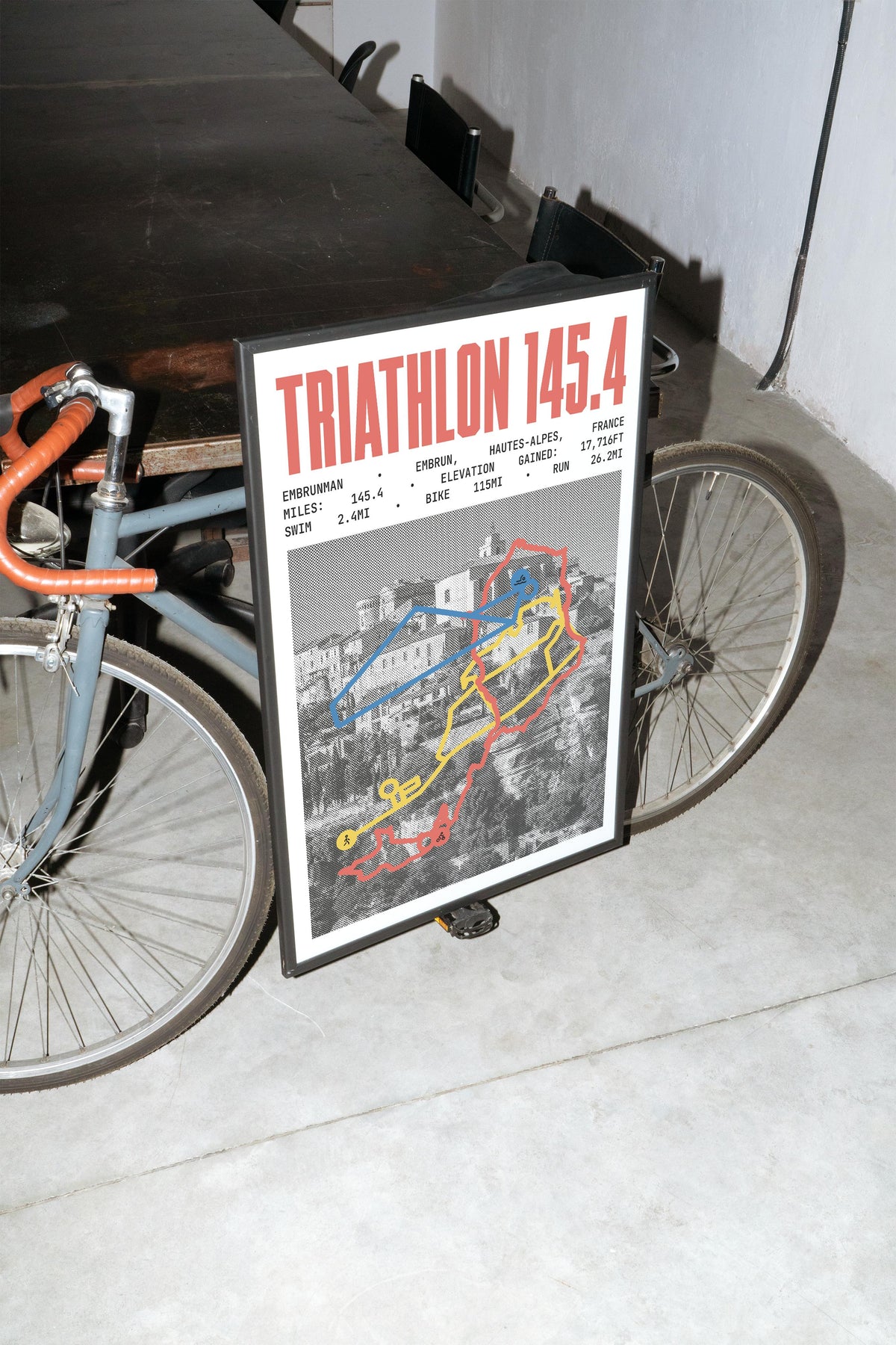 Embrunman Triathlon Poster