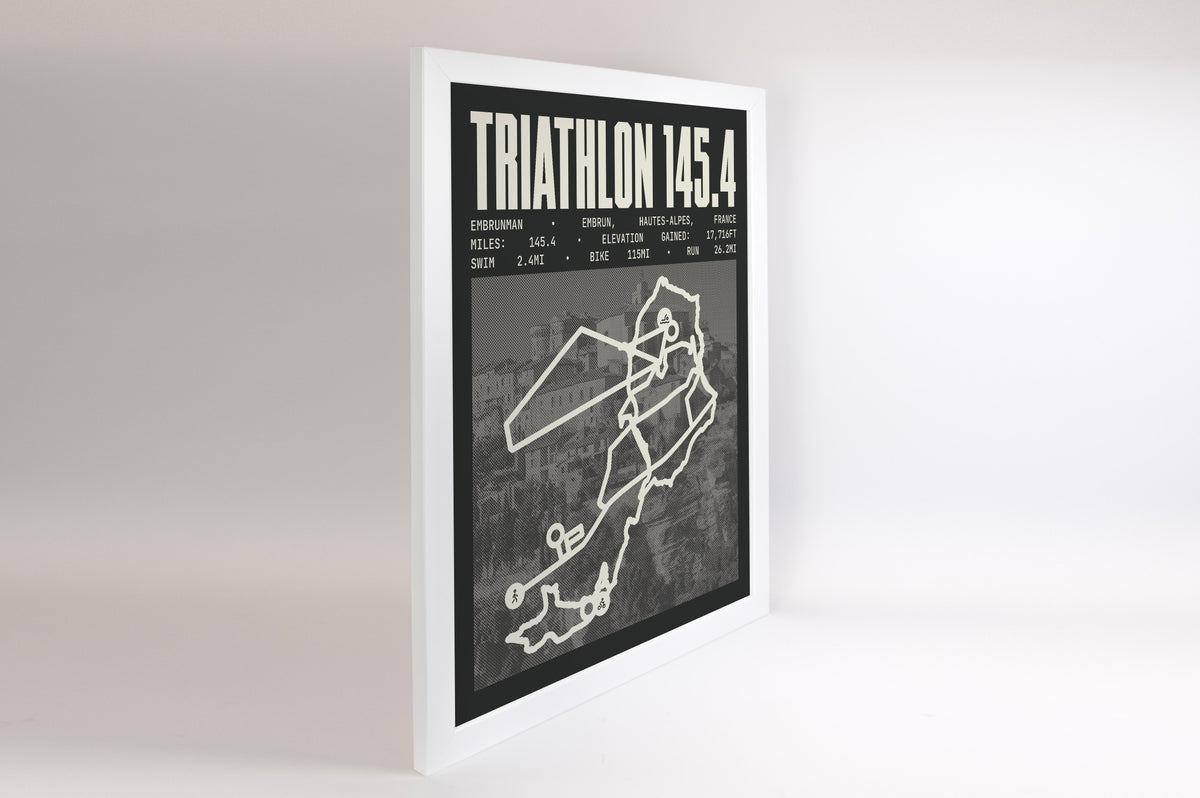 Embrunman Triathlon Poster