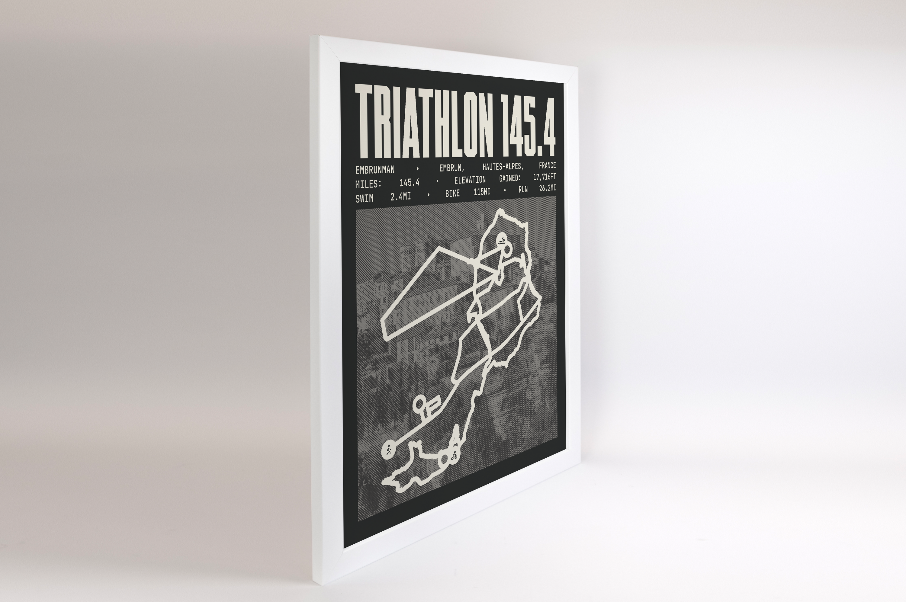 Embrunman Triathlon Poster