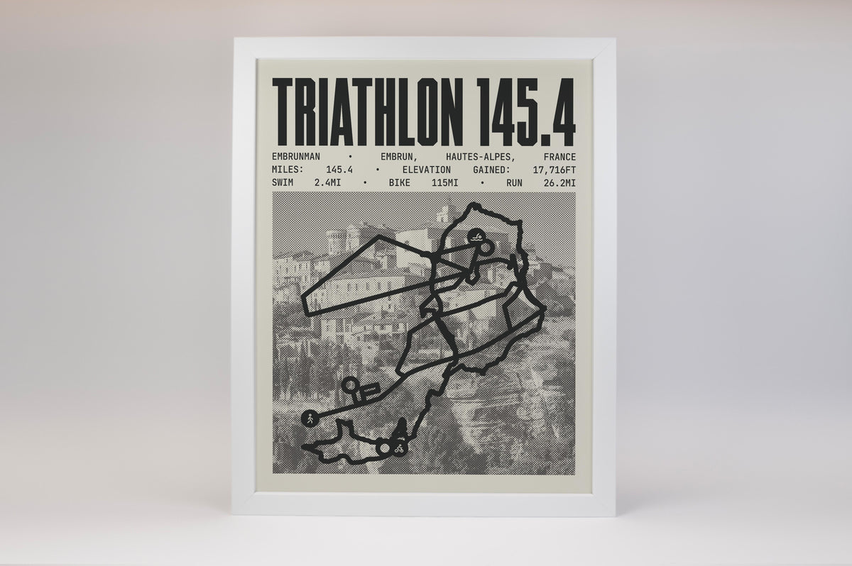 Embrunman Triathlon Poster