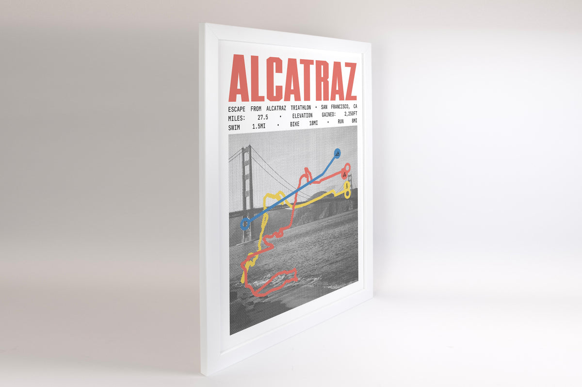 Escape from Alcatraz Triathlon Poster