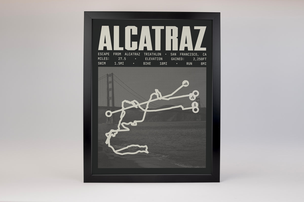 Escape from Alcatraz Triathlon Poster