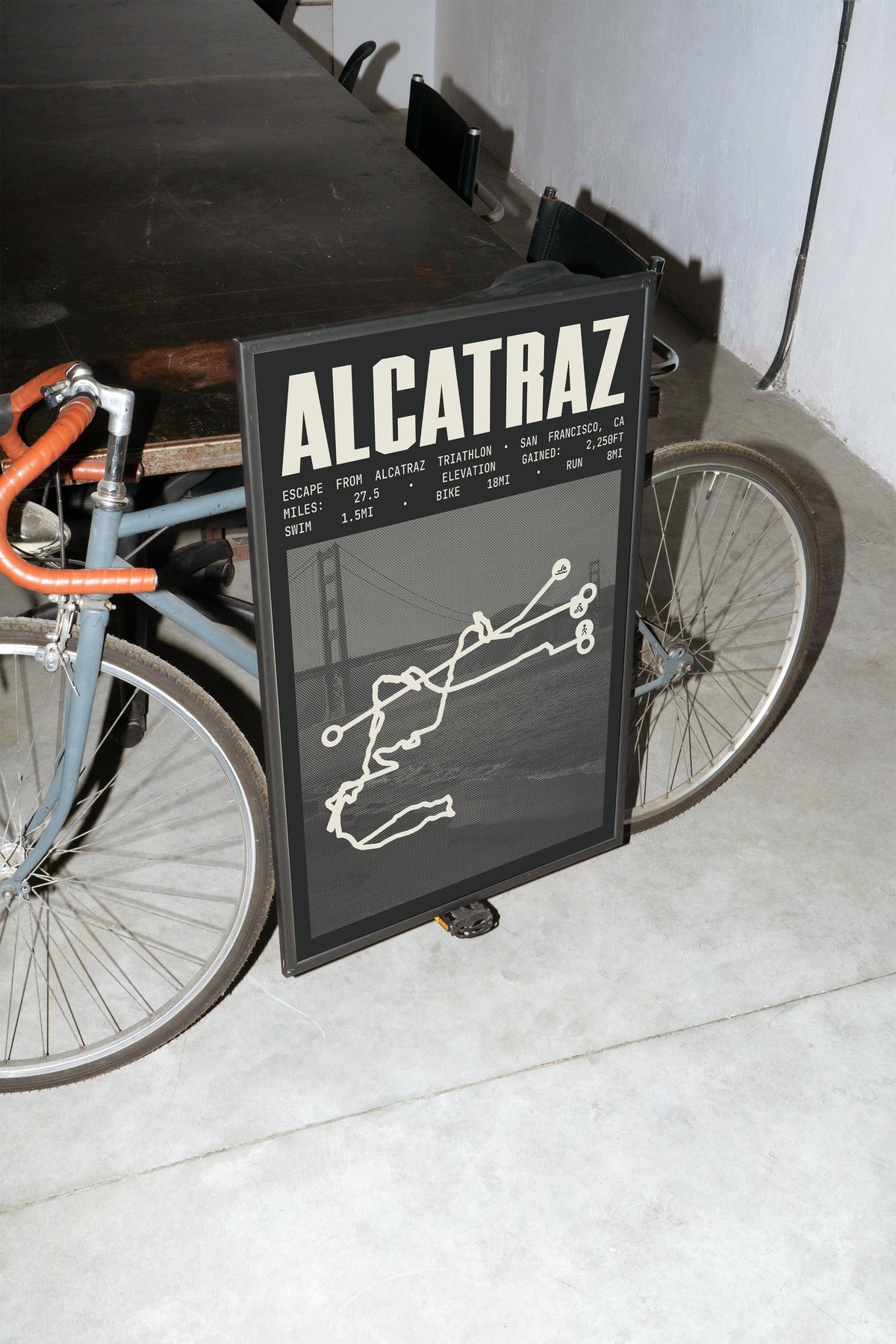 Escape from Alcatraz Triathlon Poster
