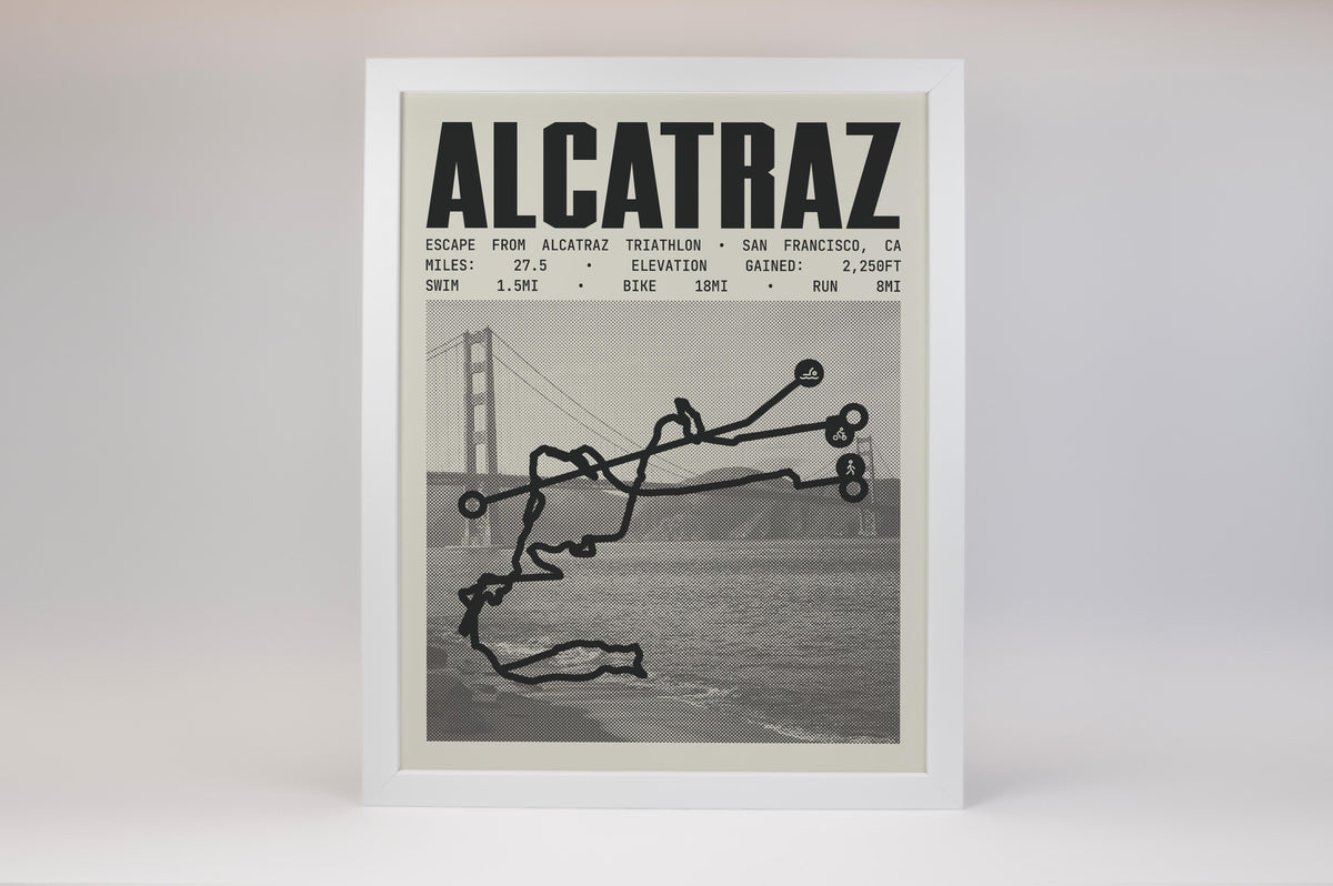 Escape from Alcatraz Triathlon Poster