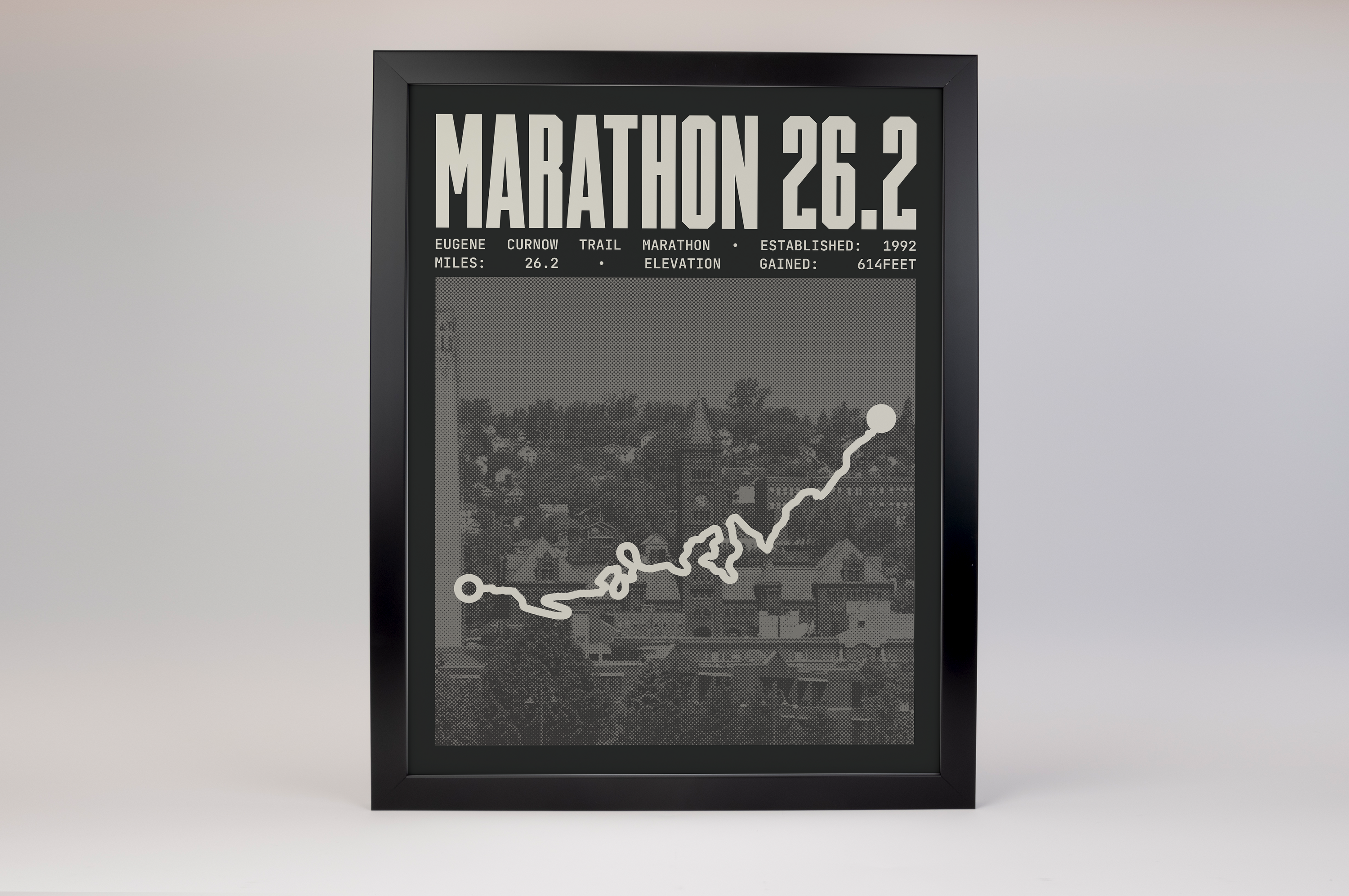 Eugene Curnow Trail Marathon Poster