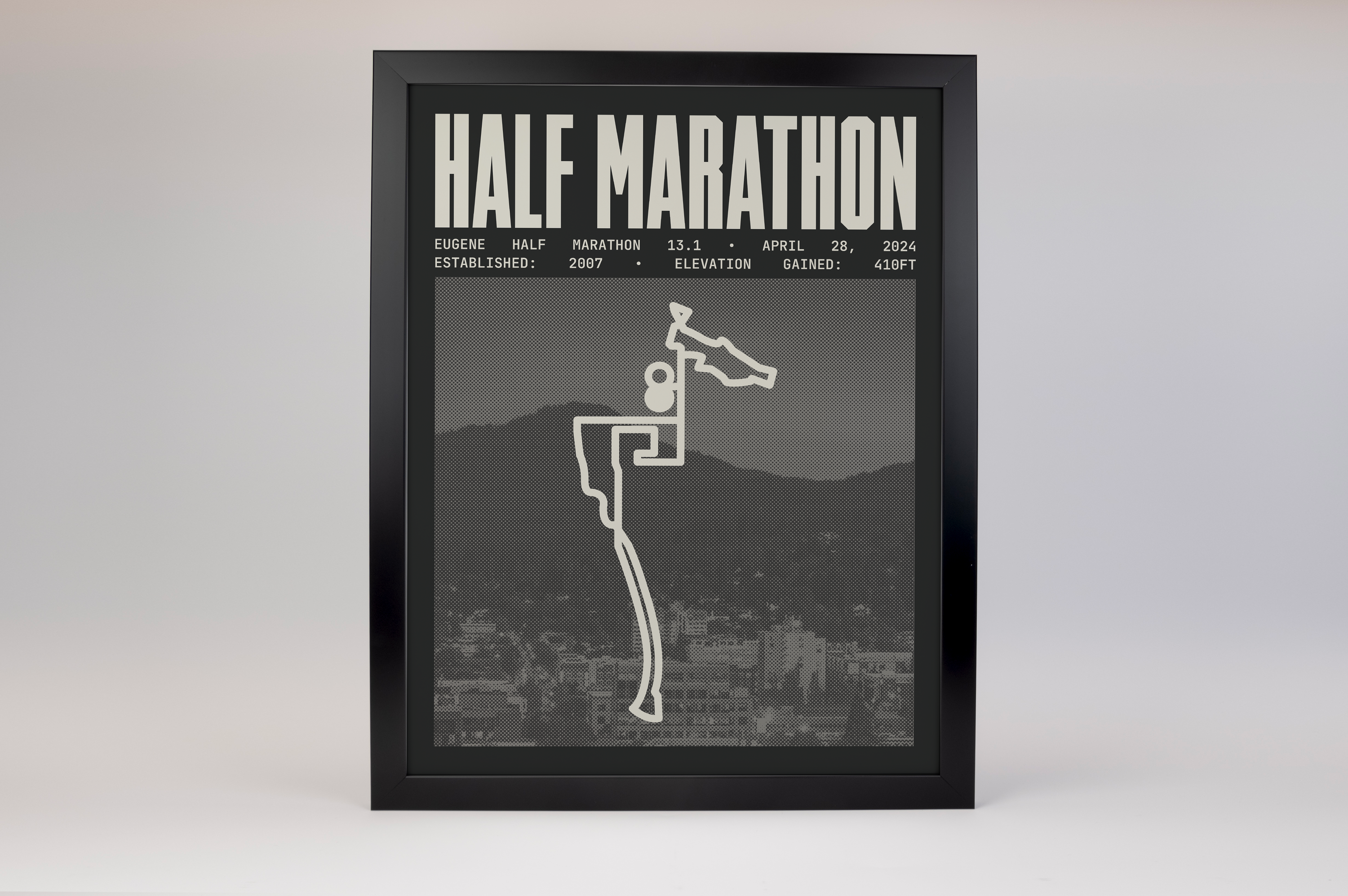 Eugene Half-Marathon Poster