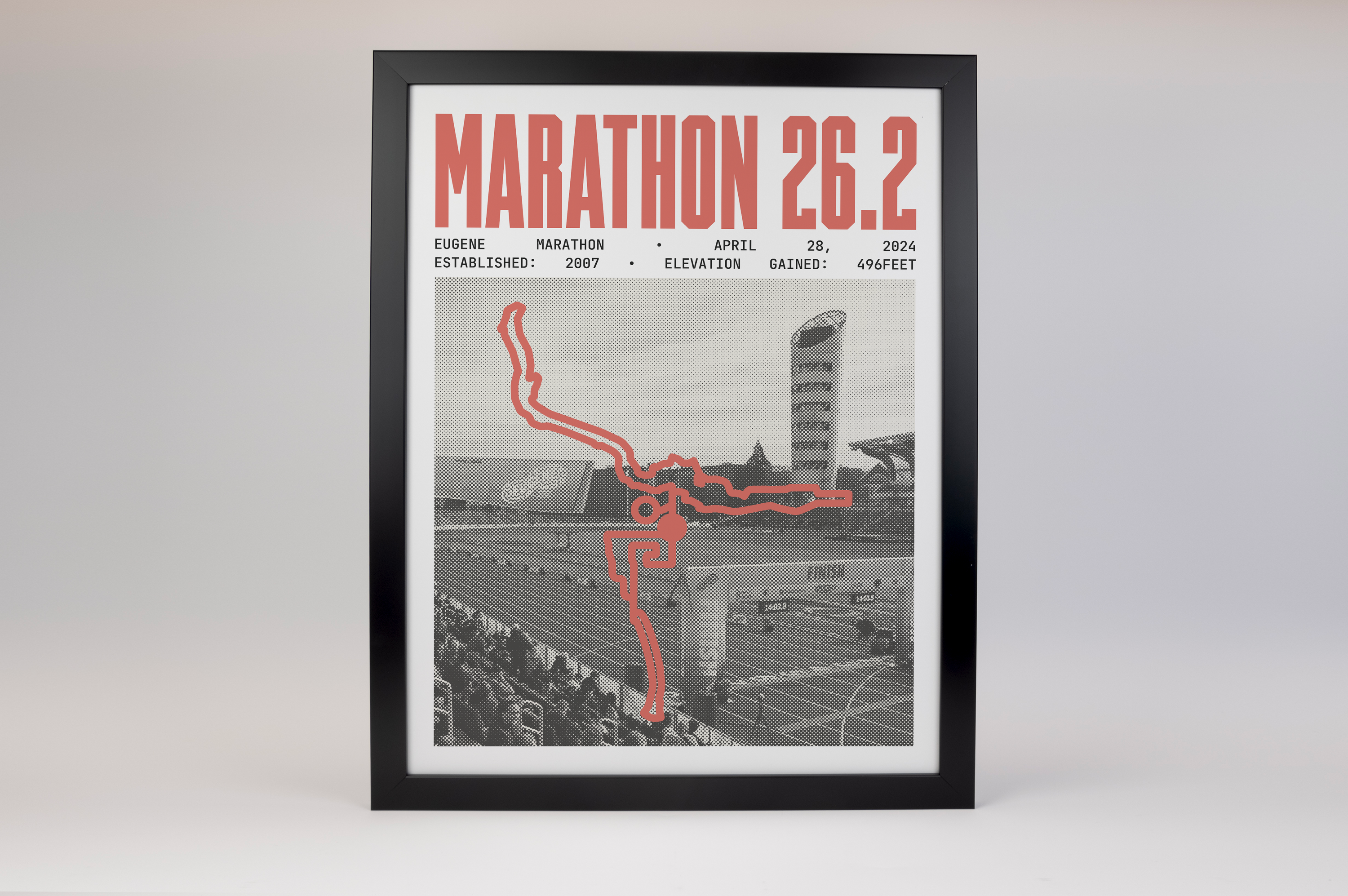 Eugene Marathon Poster