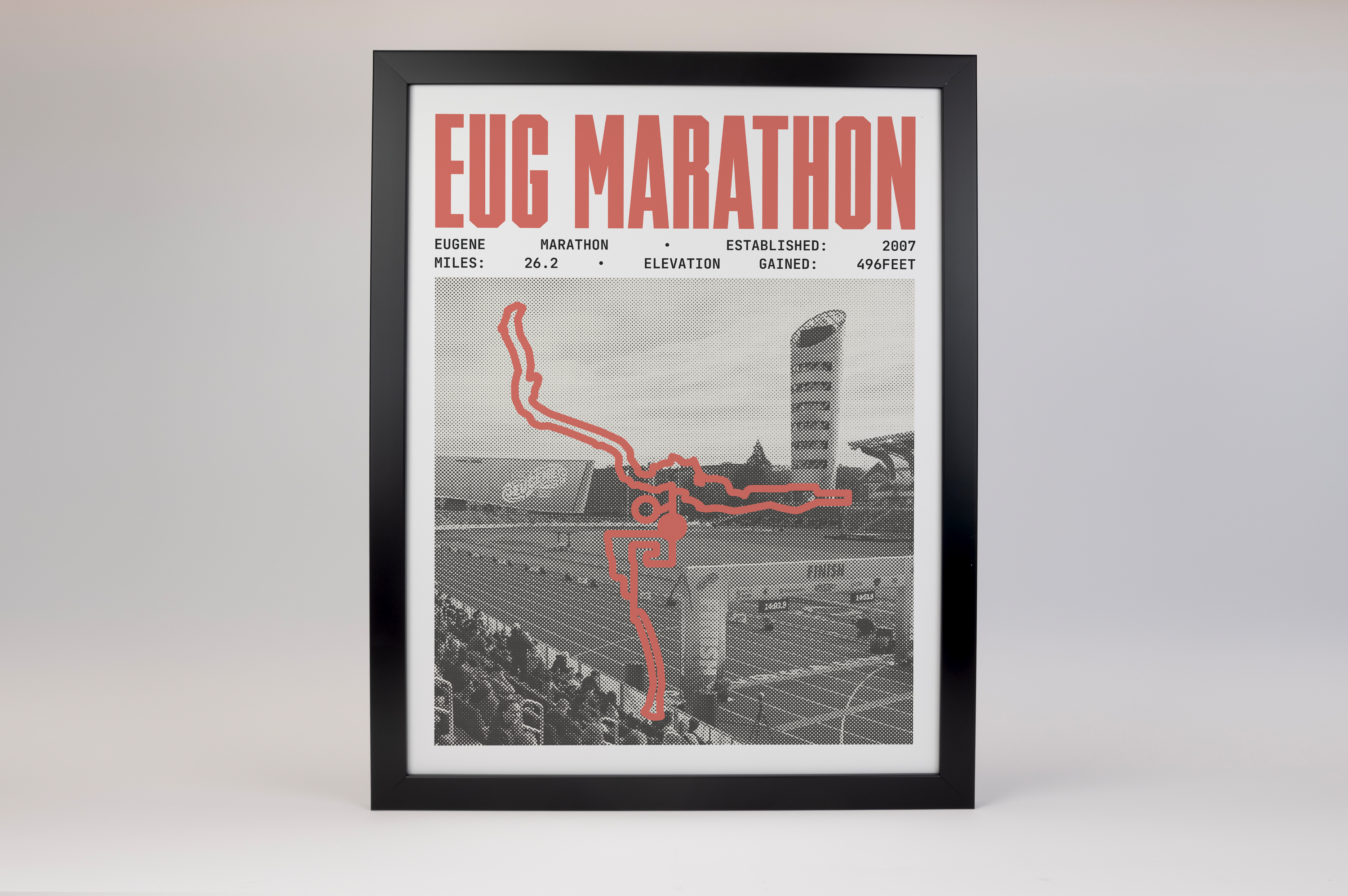 Eugene Marathon Poster